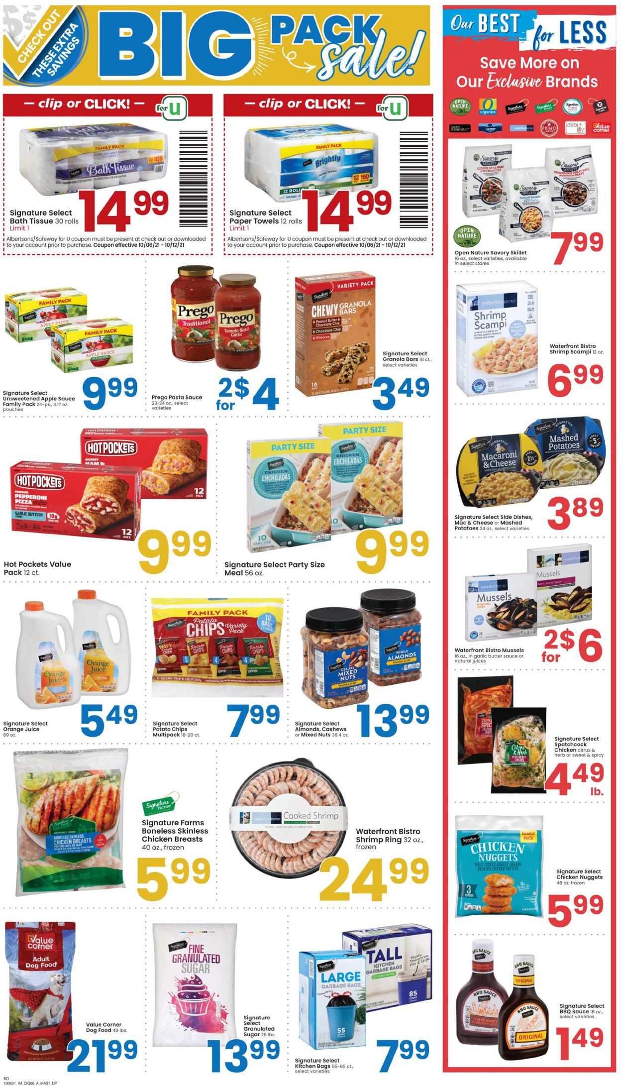 Catalogue Albertsons from 10/06/2021