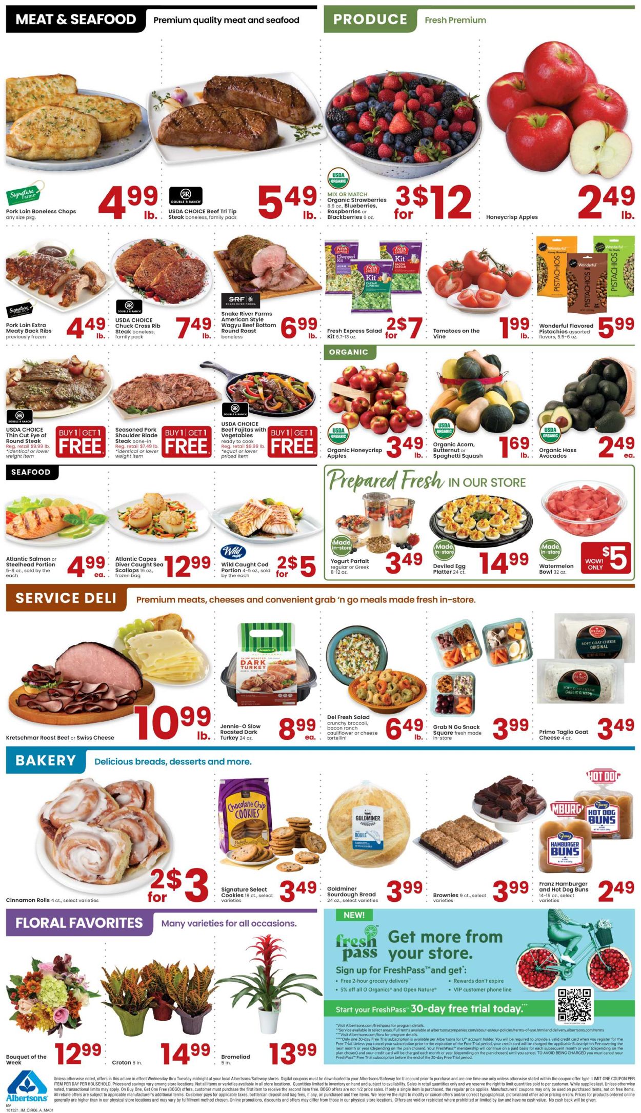 Catalogue Albertsons from 10/13/2021