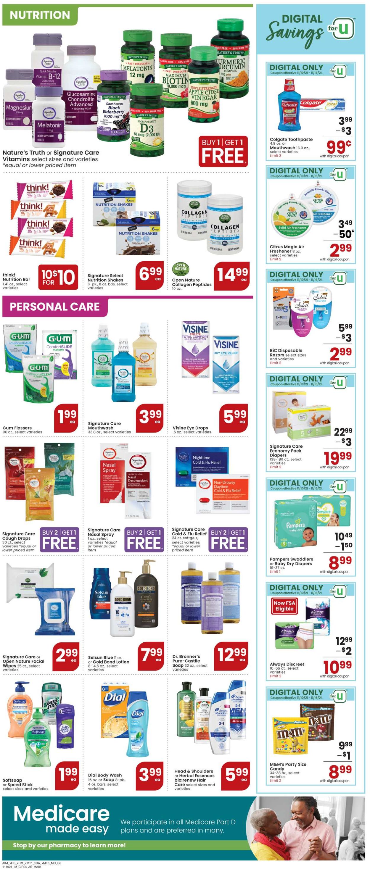 Catalogue Albertsons from 11/10/2021