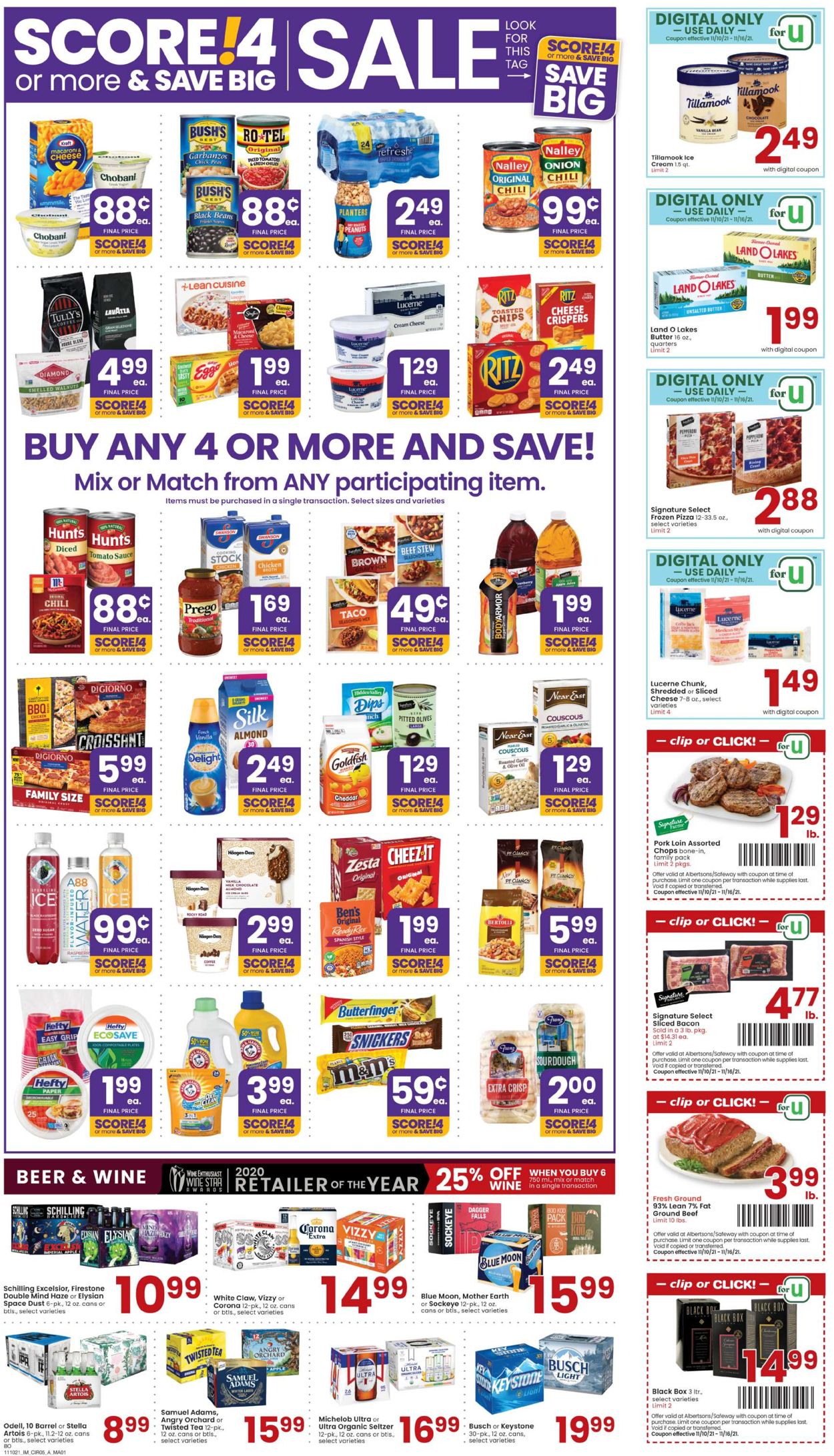 Catalogue Albertsons from 11/10/2021