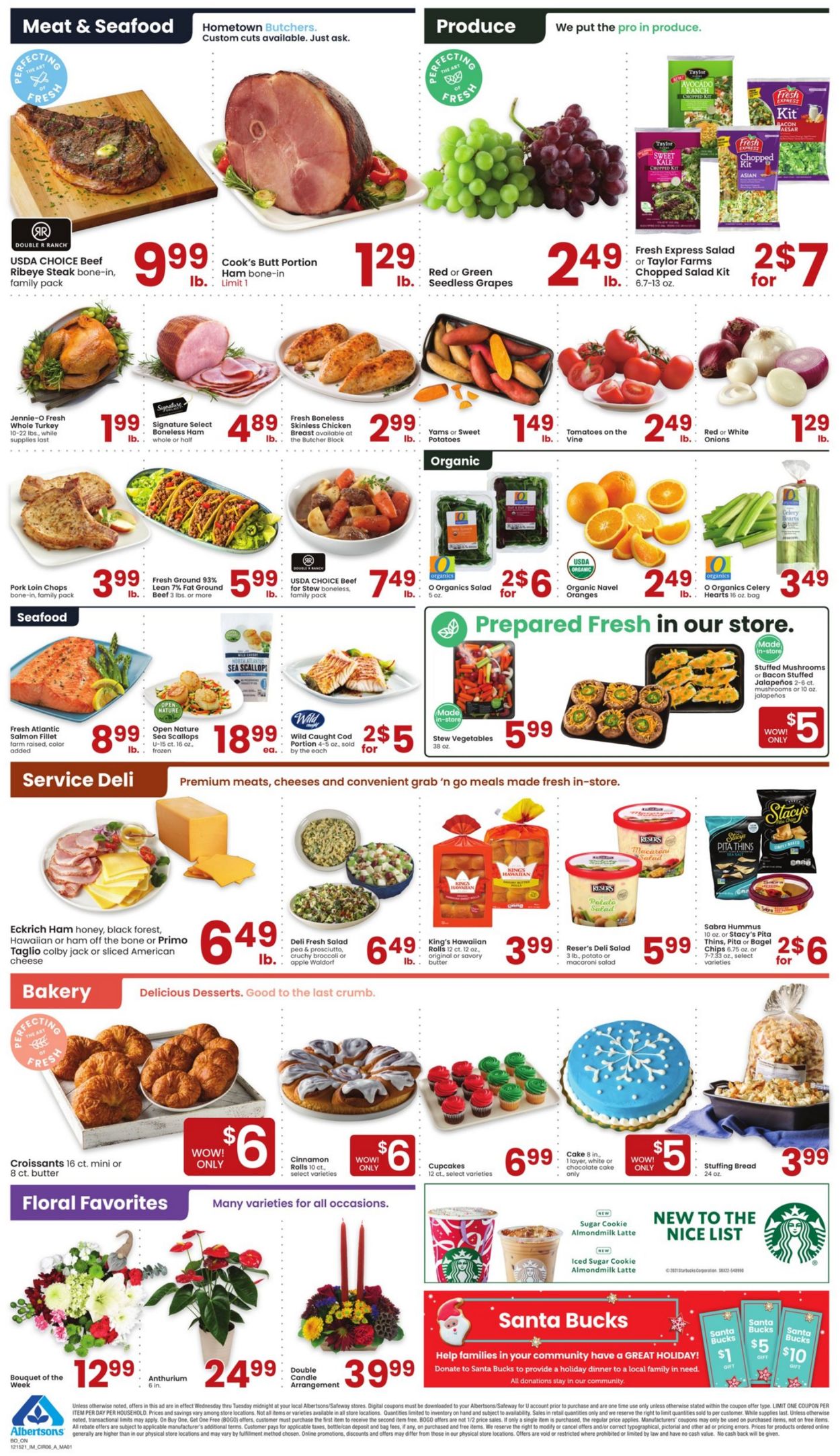 Catalogue Albertsons HOLIDAY 2021 from 12/15/2021