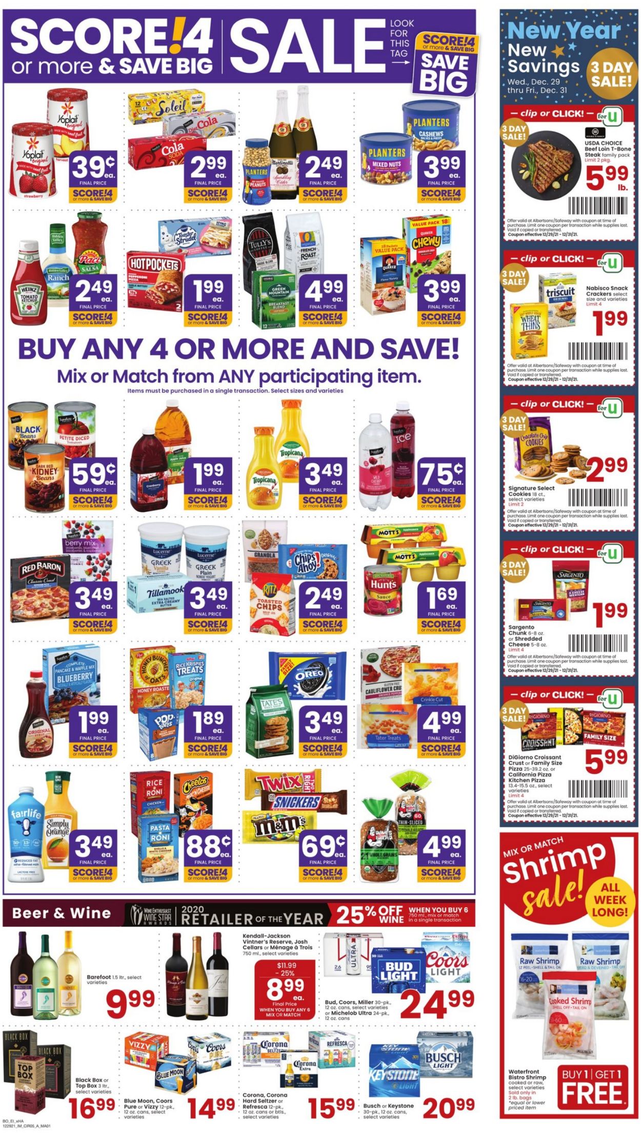 Catalogue Albertsons from 12/29/2021