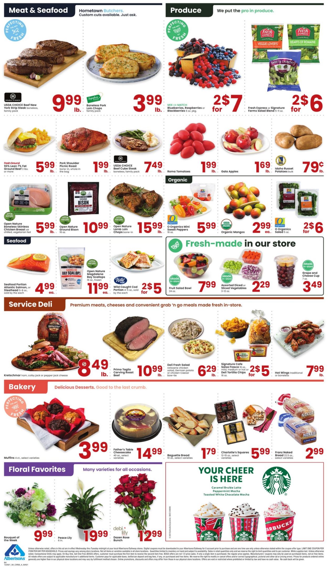 Catalogue Albertsons from 12/29/2021