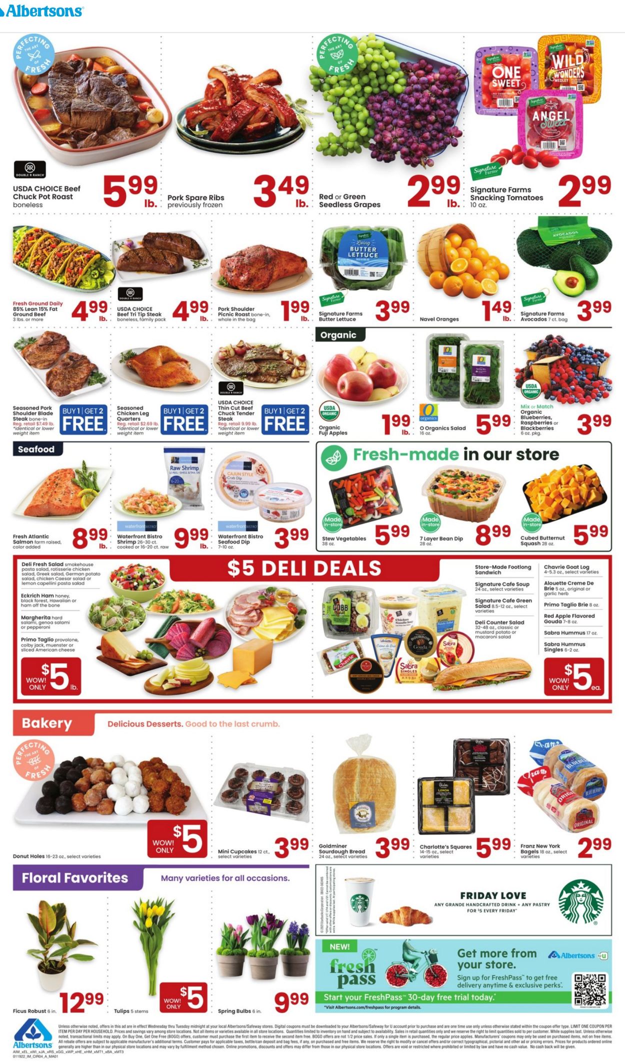 Catalogue Albertsons from 01/19/2022
