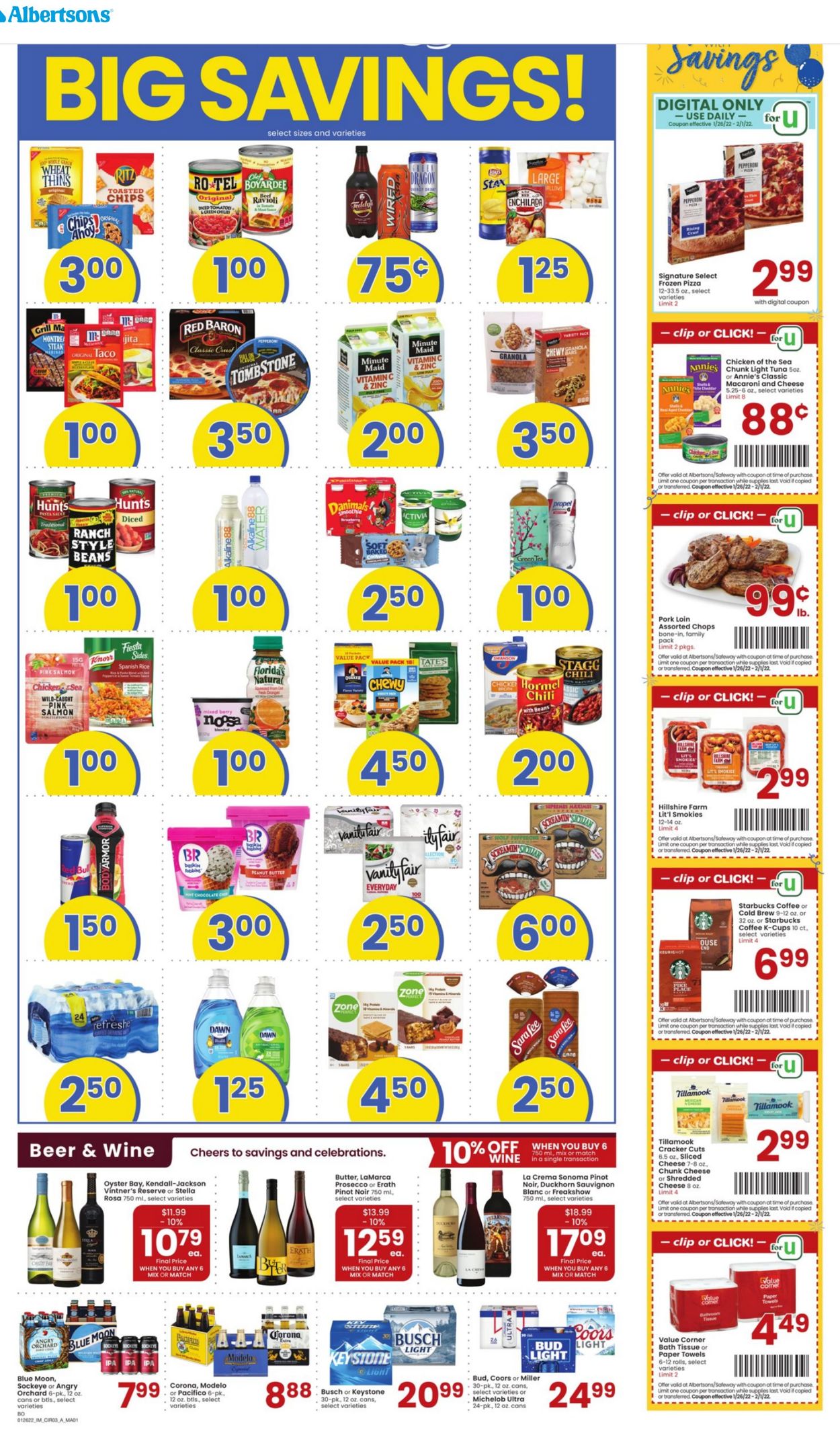 Catalogue Albertsons from 01/26/2022