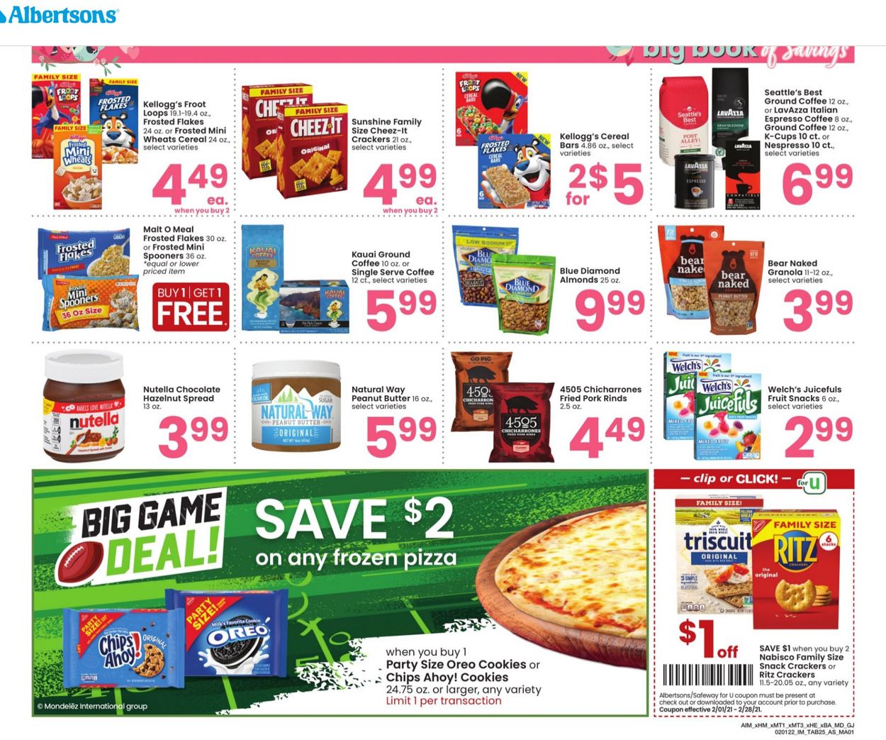Catalogue Albertsons from 02/01/2022
