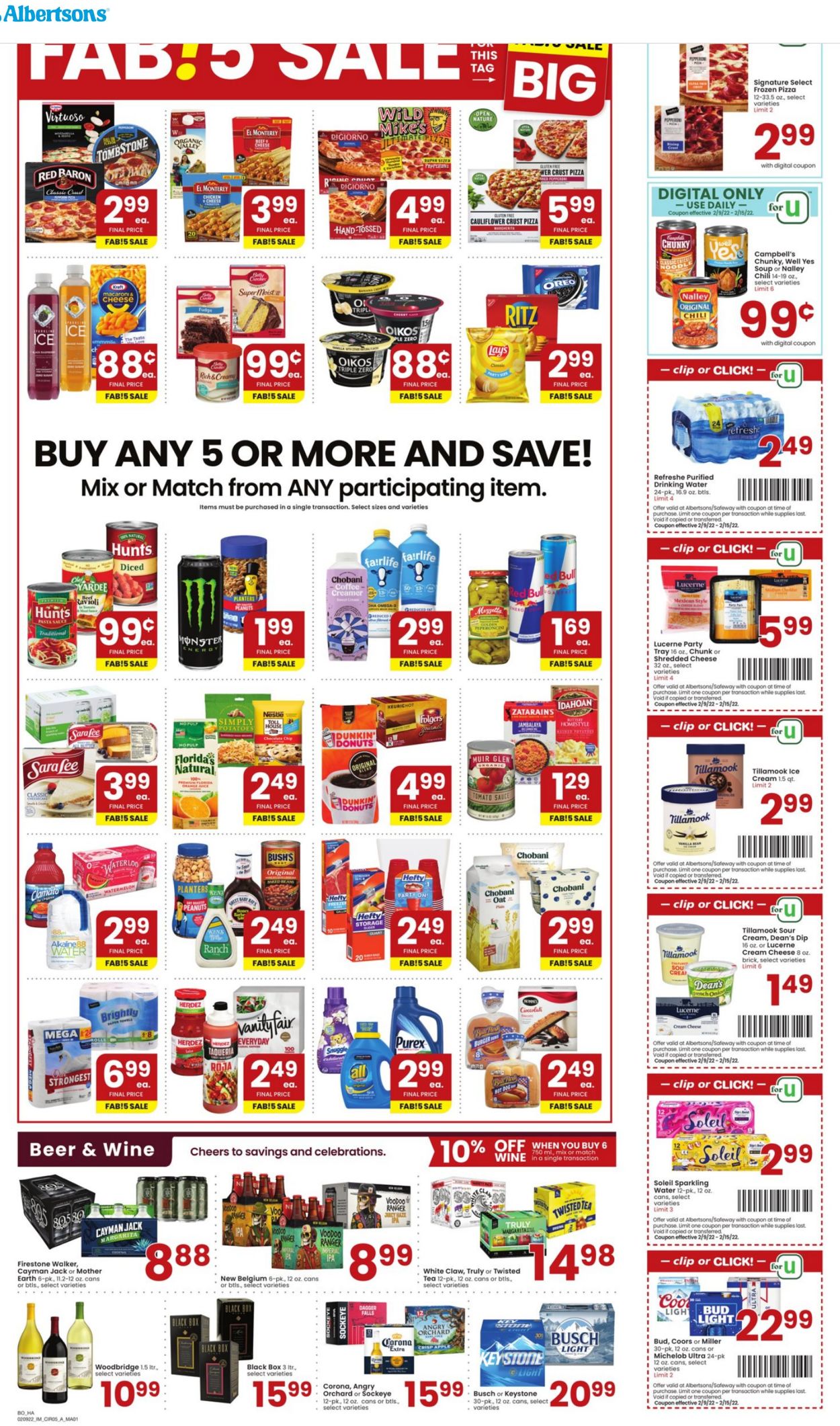 Catalogue Albertsons from 02/09/2022