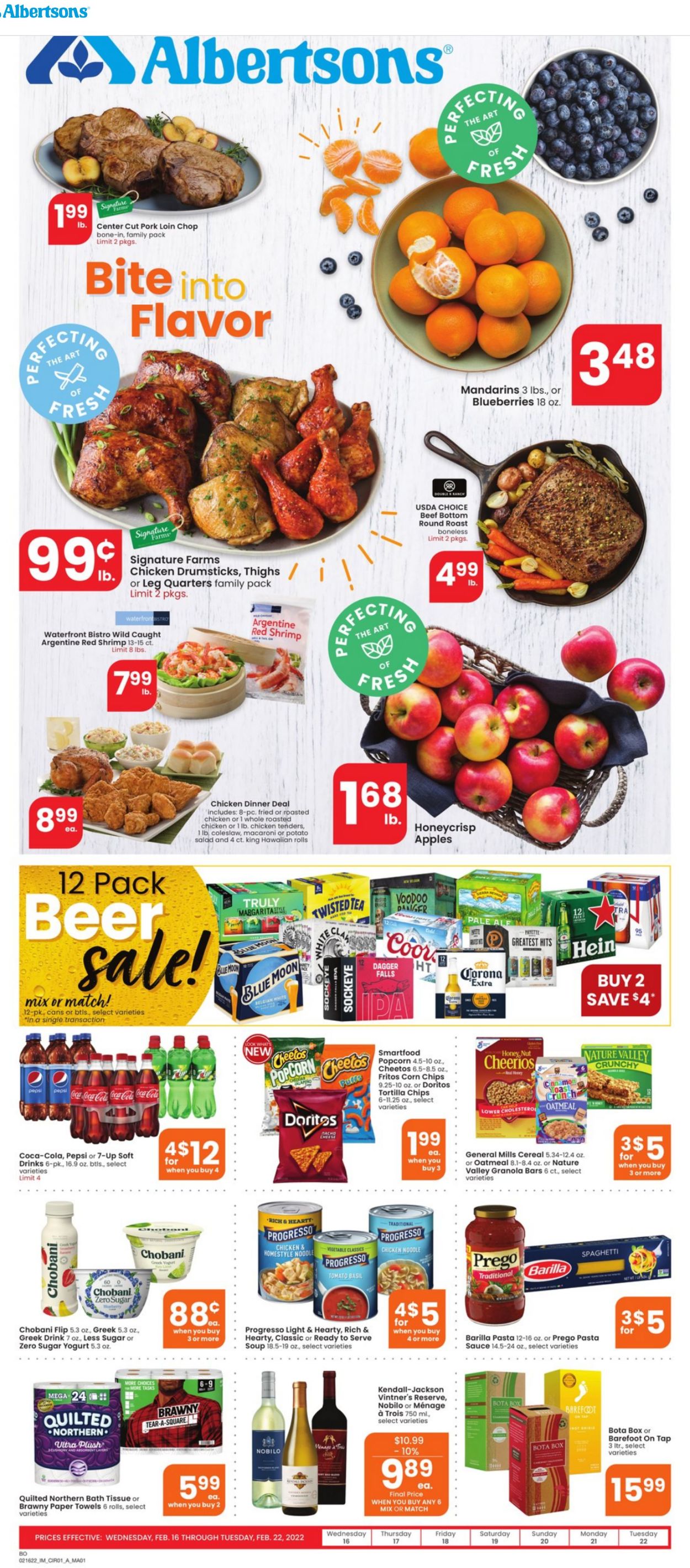 Catalogue Albertsons from 02/16/2022