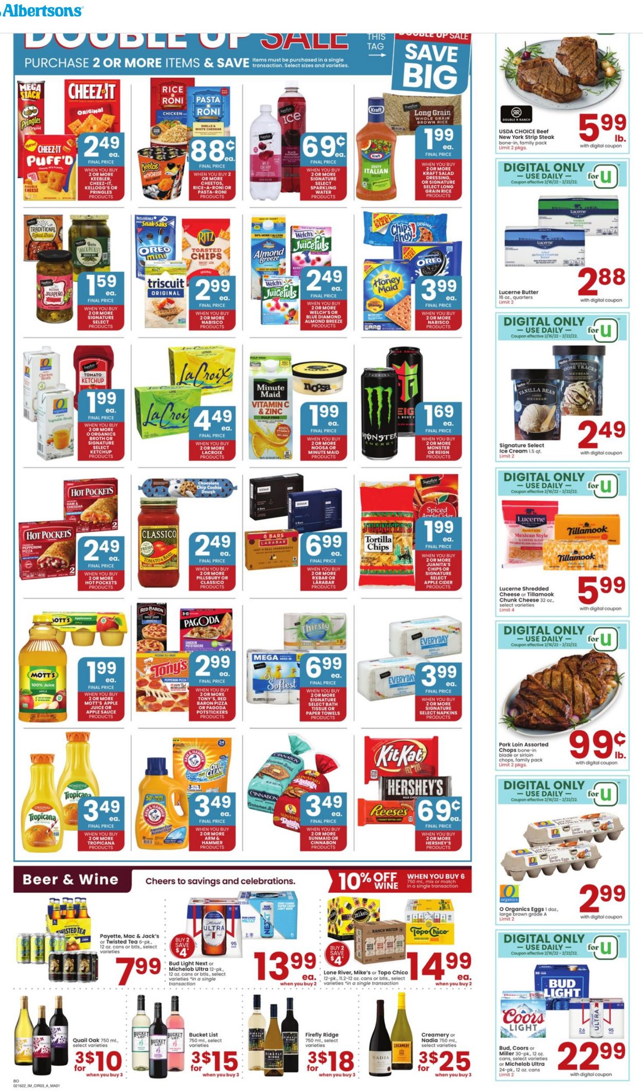 Catalogue Albertsons from 02/16/2022
