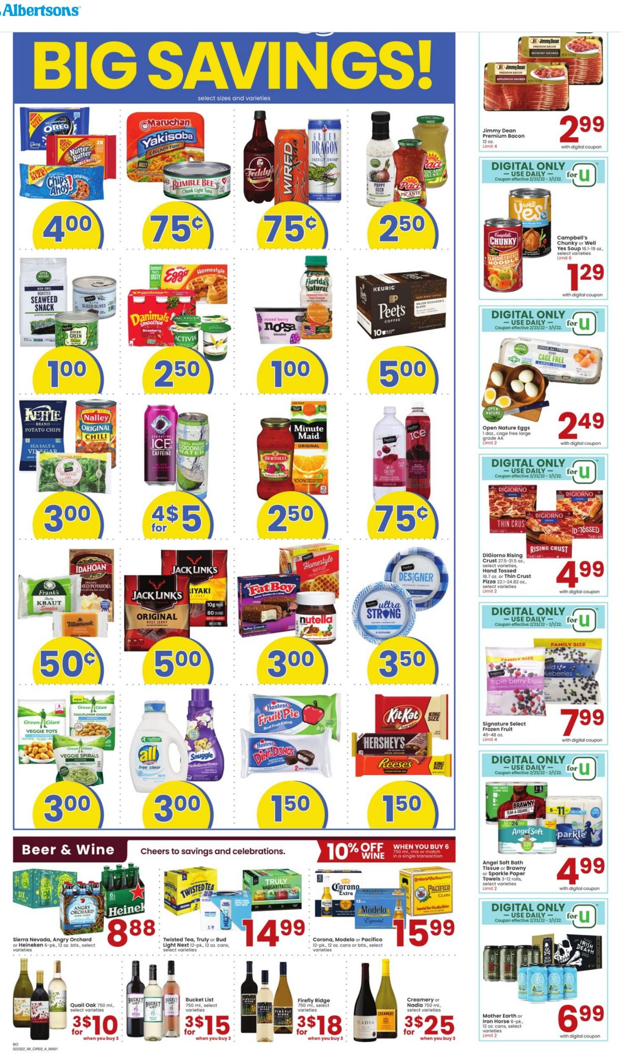 Catalogue Albertsons from 02/23/2022