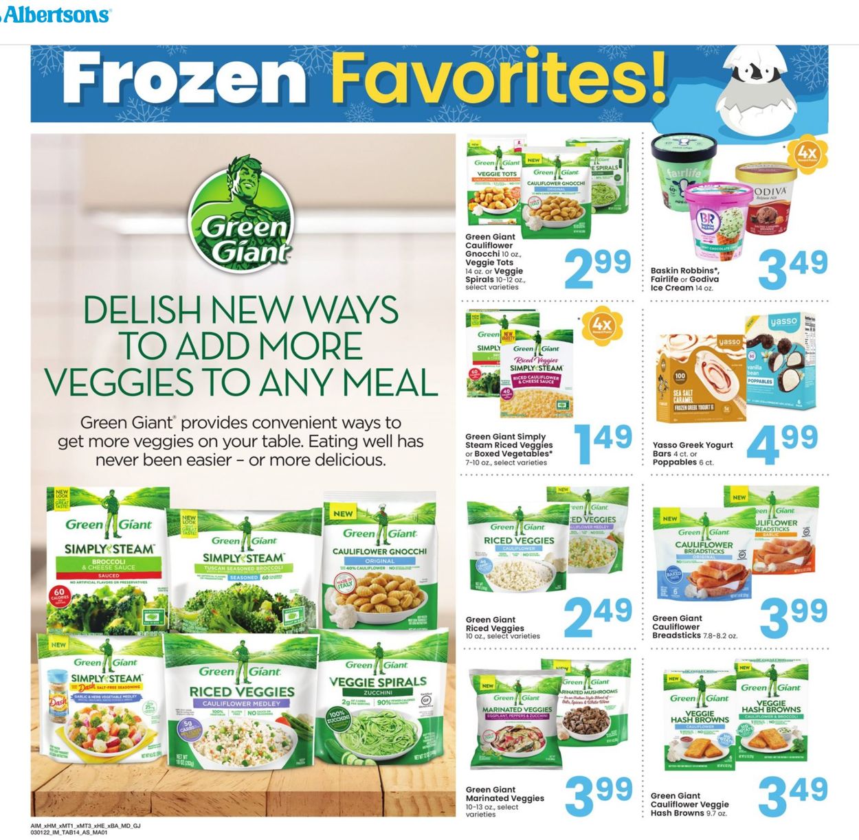 Catalogue Albertsons from 03/01/2022