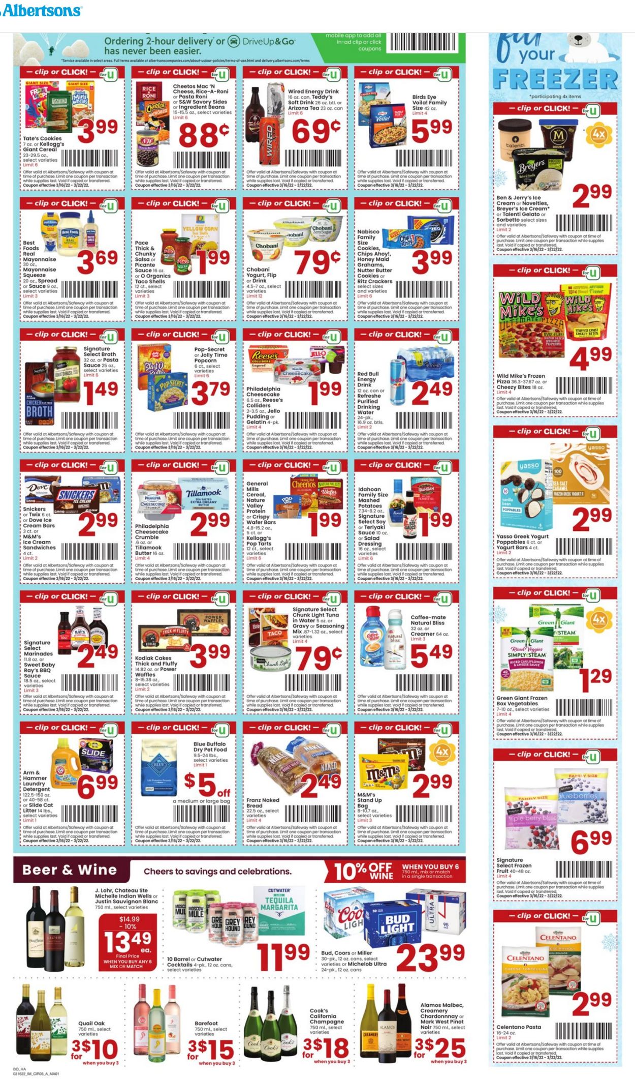Catalogue Albertsons from 03/16/2022