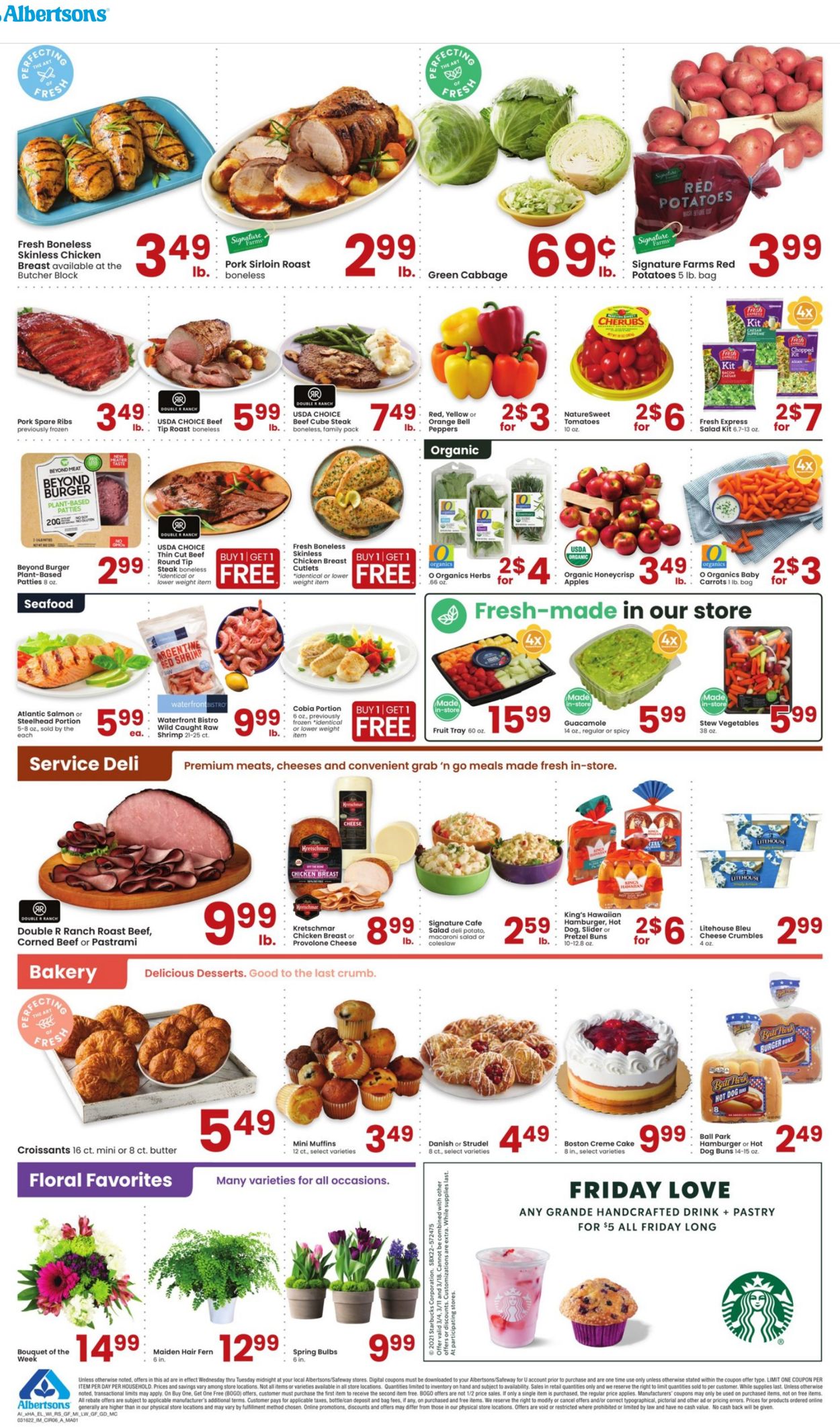 Catalogue Albertsons from 03/16/2022