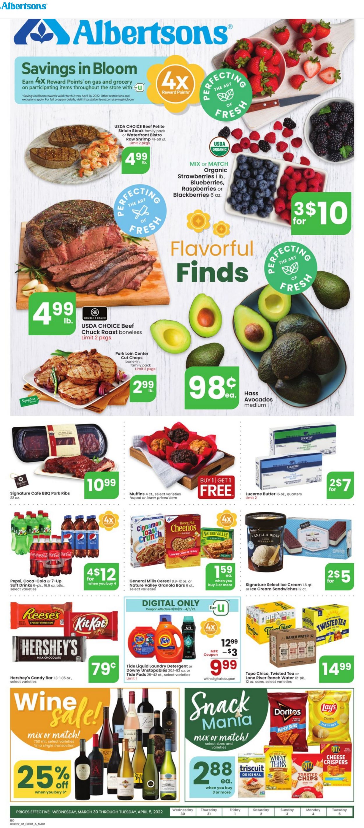 Catalogue Albertsons from 03/30/2022