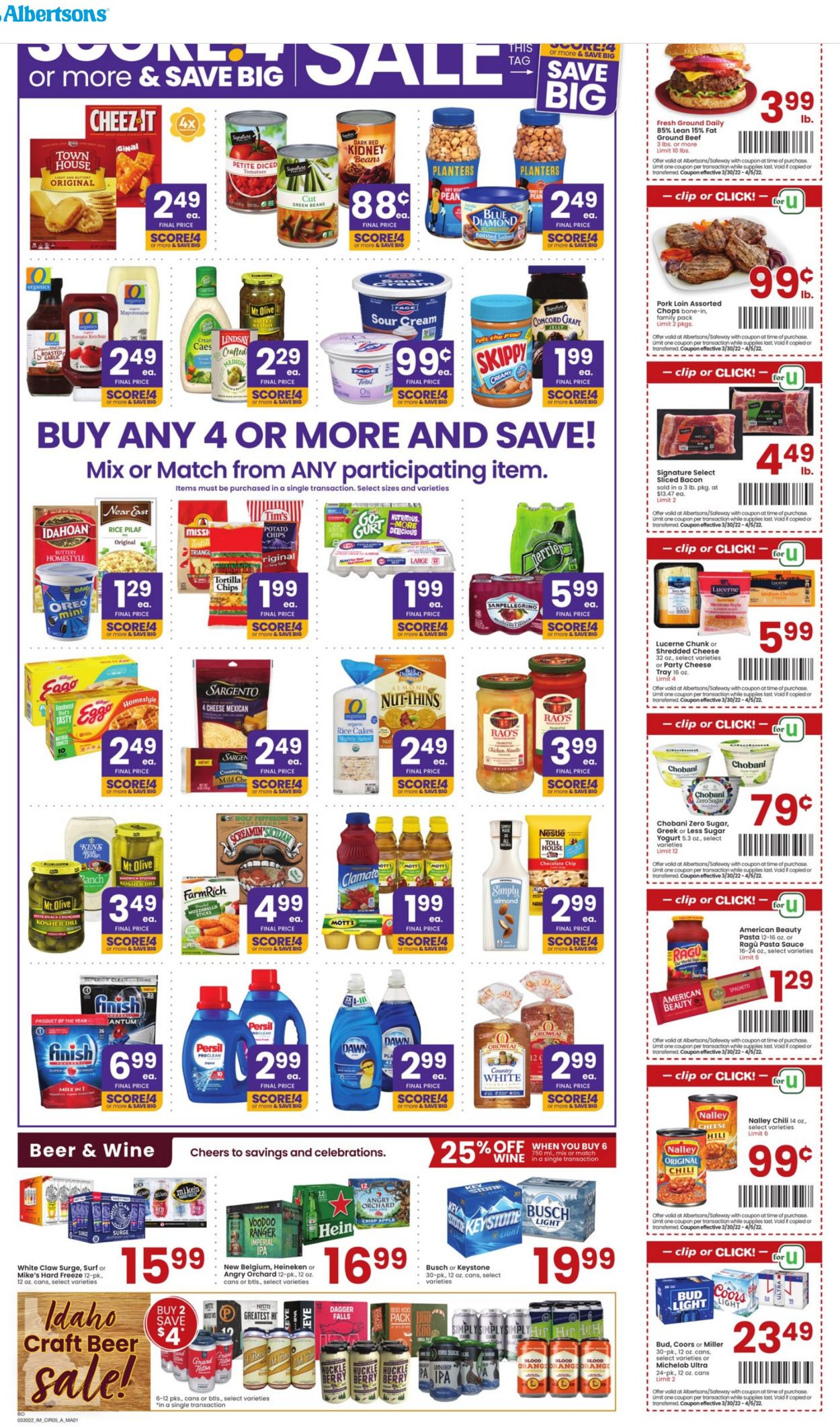 Catalogue Albertsons from 03/30/2022