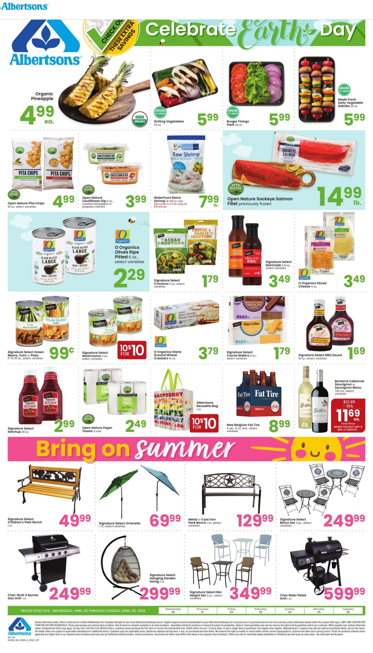 Catalogue Albertsons from 04/20/2022
