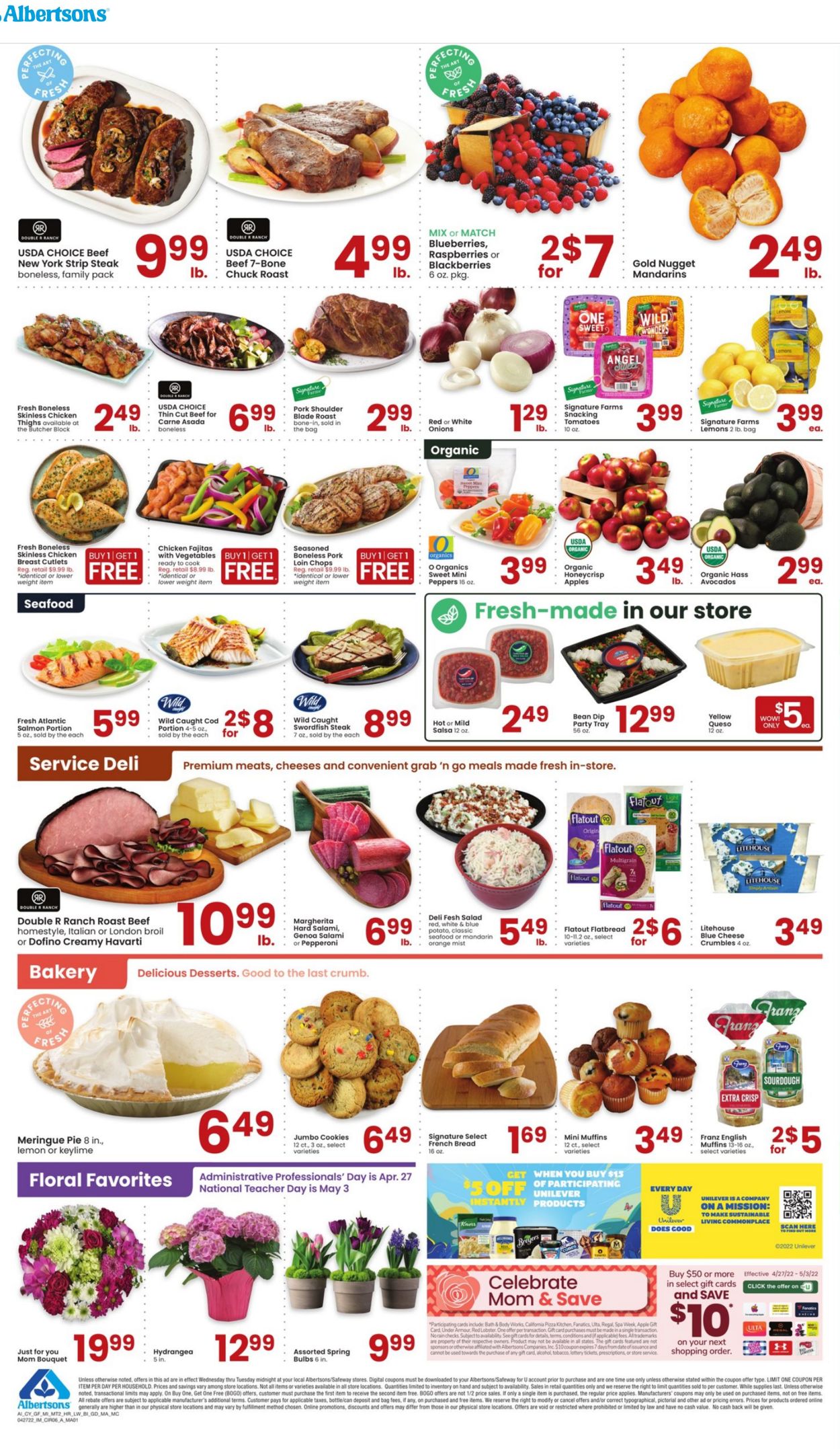 Catalogue Albertsons from 04/27/2022