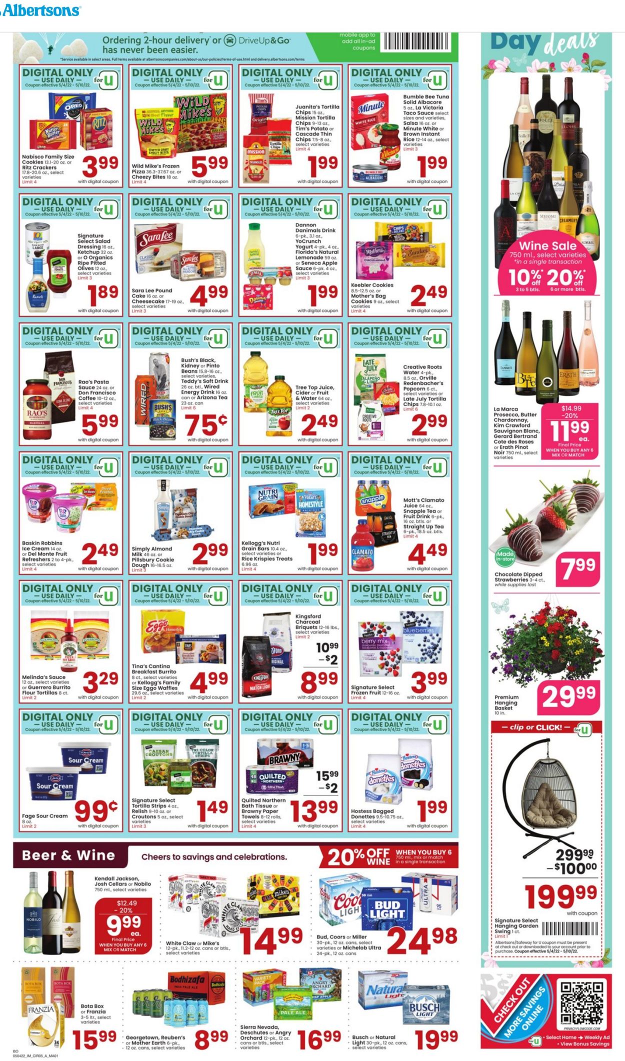 Catalogue Albertsons from 05/04/2022