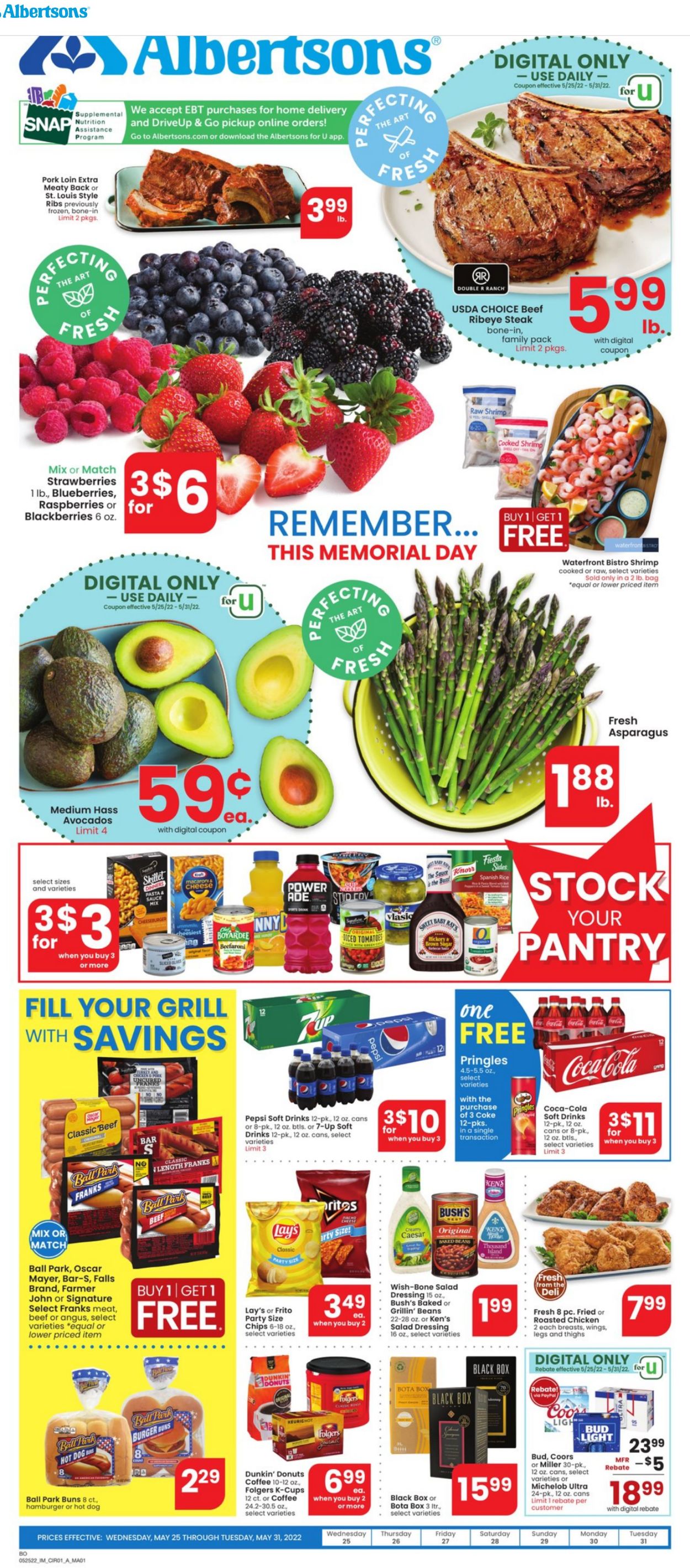 Catalogue Albertsons from 05/25/2022