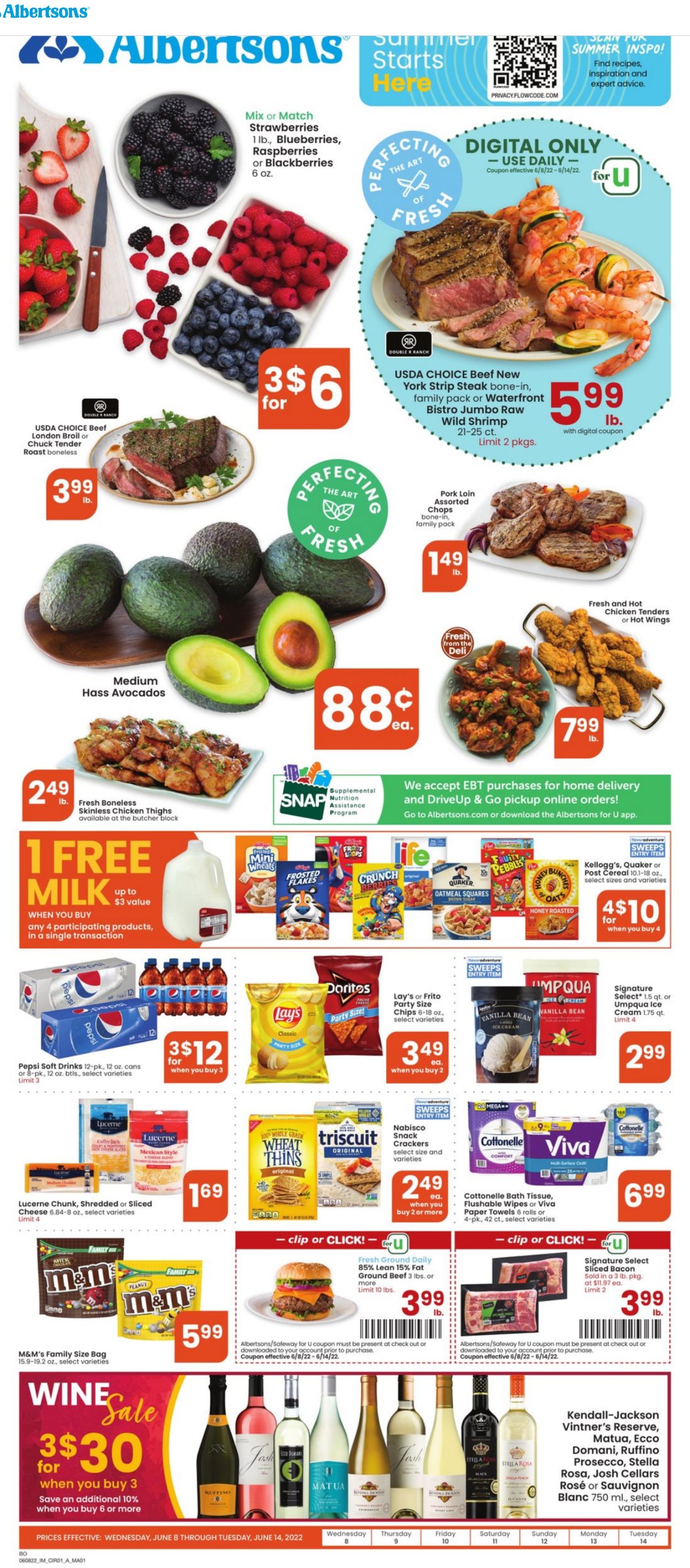 Catalogue Albertsons from 06/08/2022