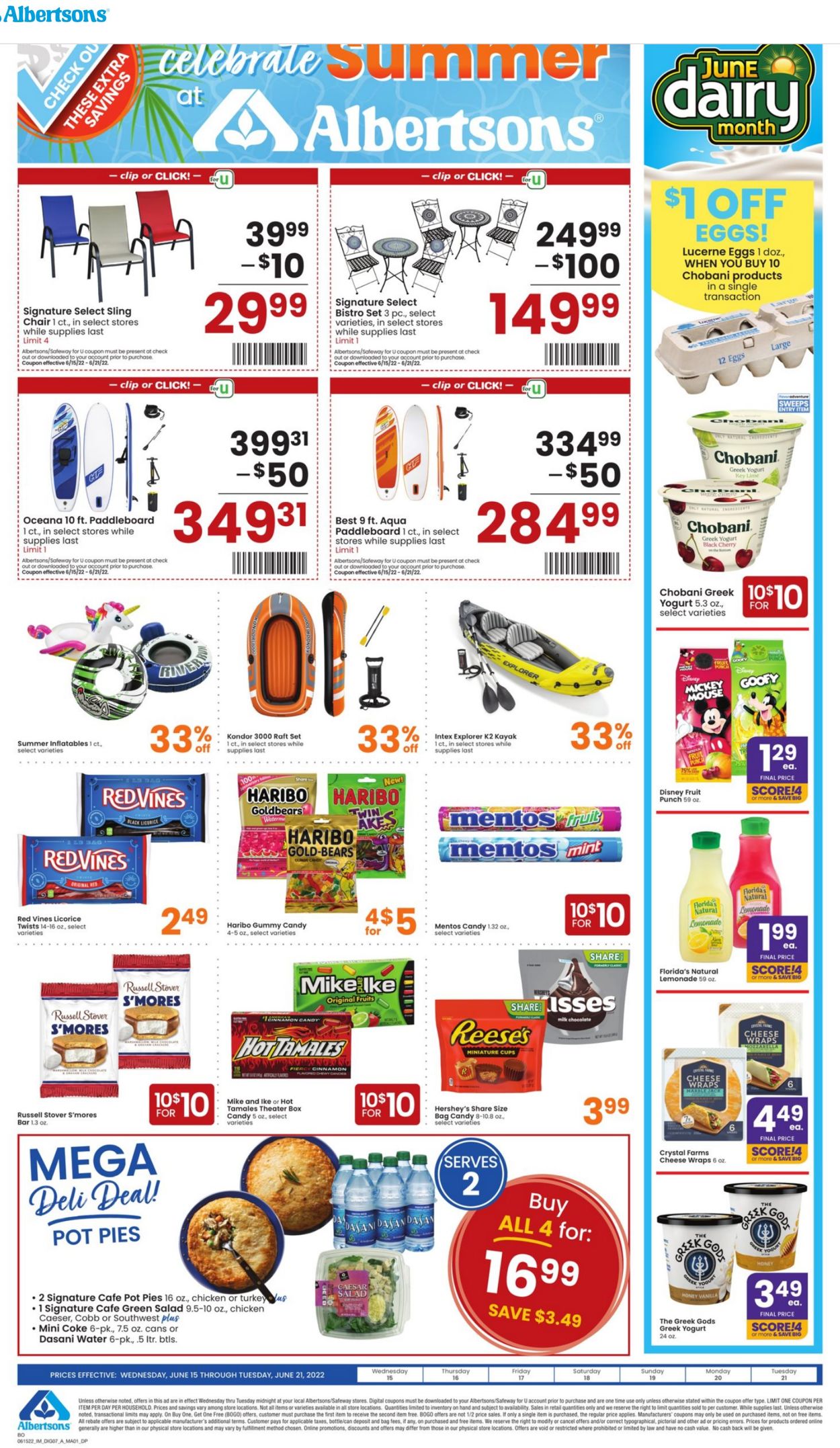 Catalogue Albertsons from 06/15/2022