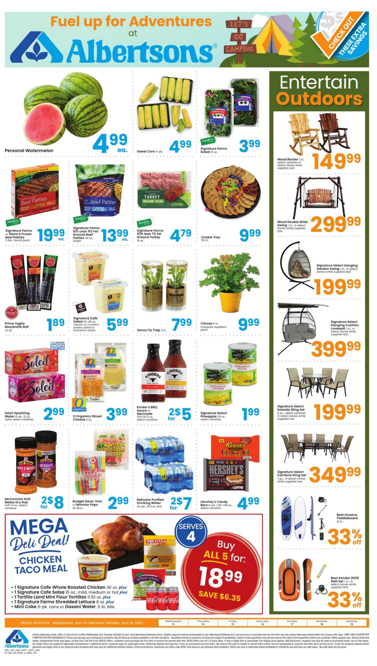 Catalogue Albertsons from 07/13/2022