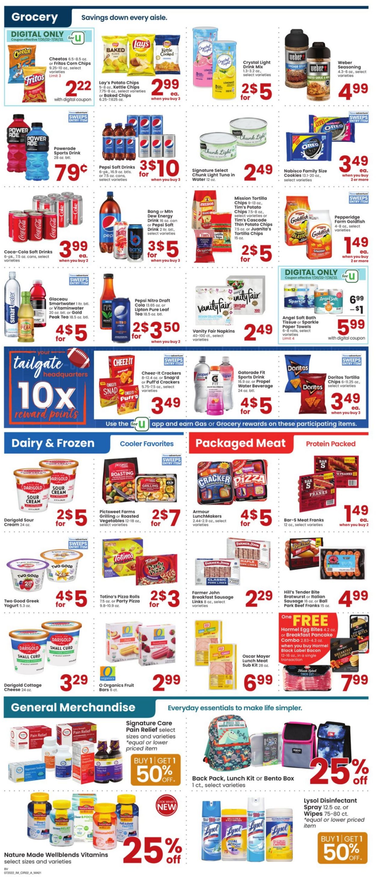 Catalogue Albertsons from 07/20/2022