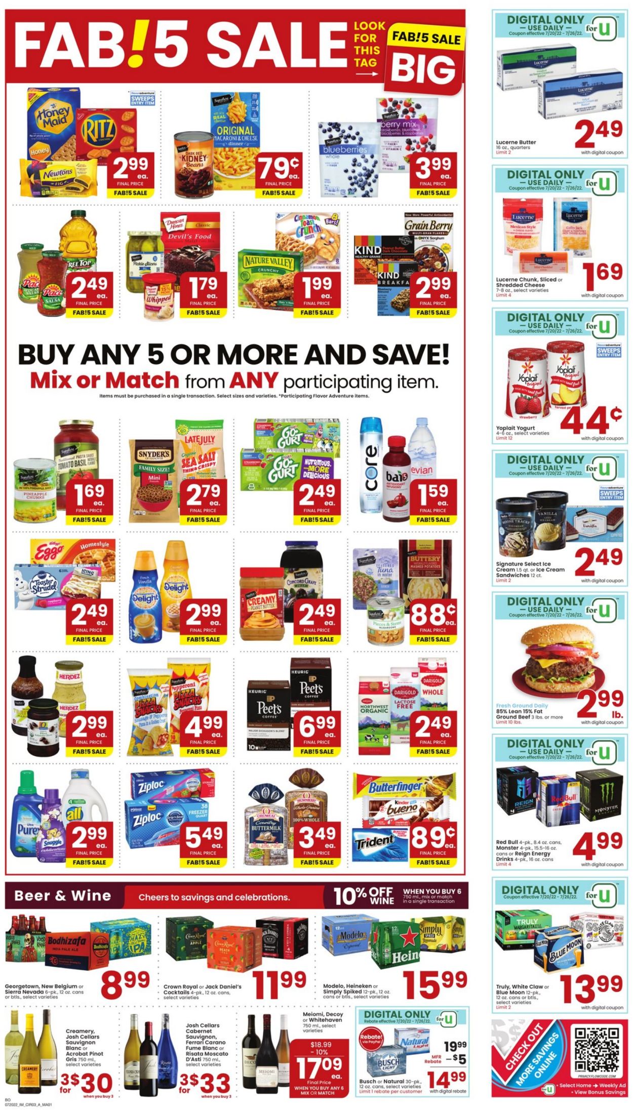 Catalogue Albertsons from 07/20/2022