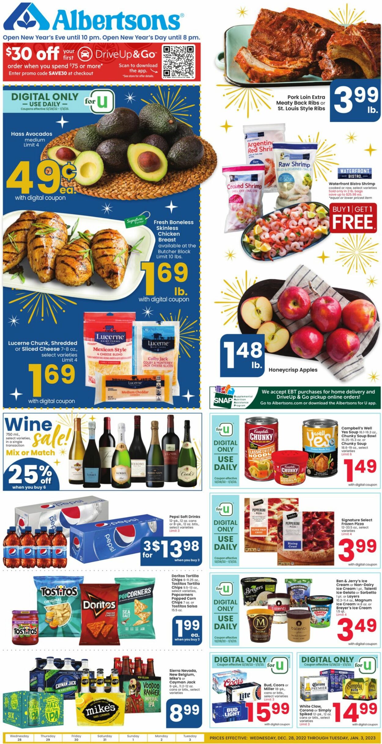 Catalogue Albertsons from 12/28/2022