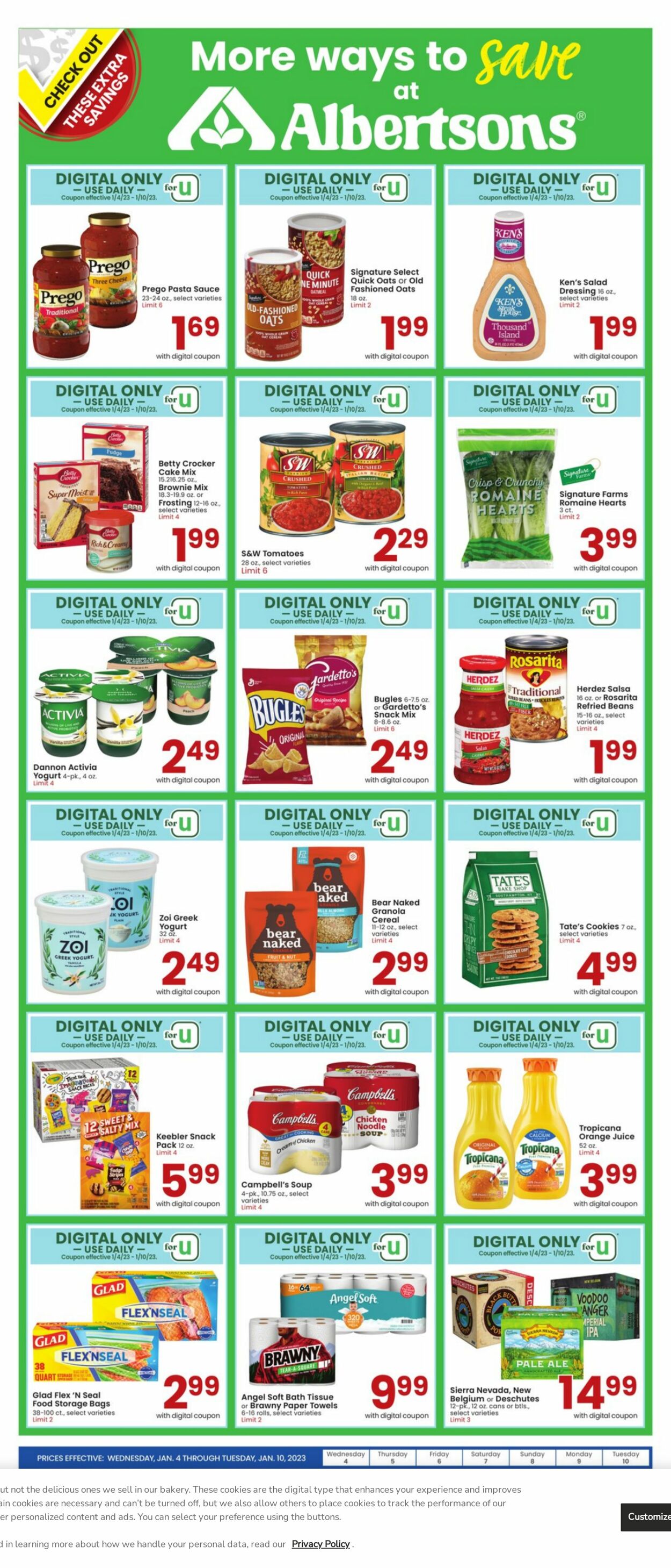 Catalogue Albertsons from 01/04/2023
