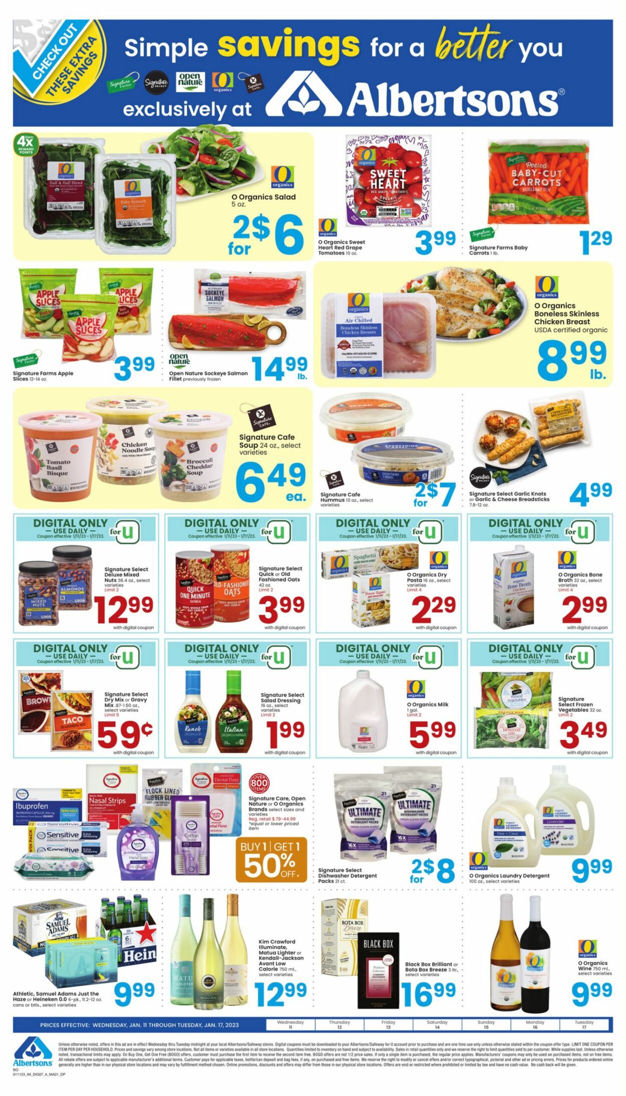 Catalogue Albertsons from 01/11/2023