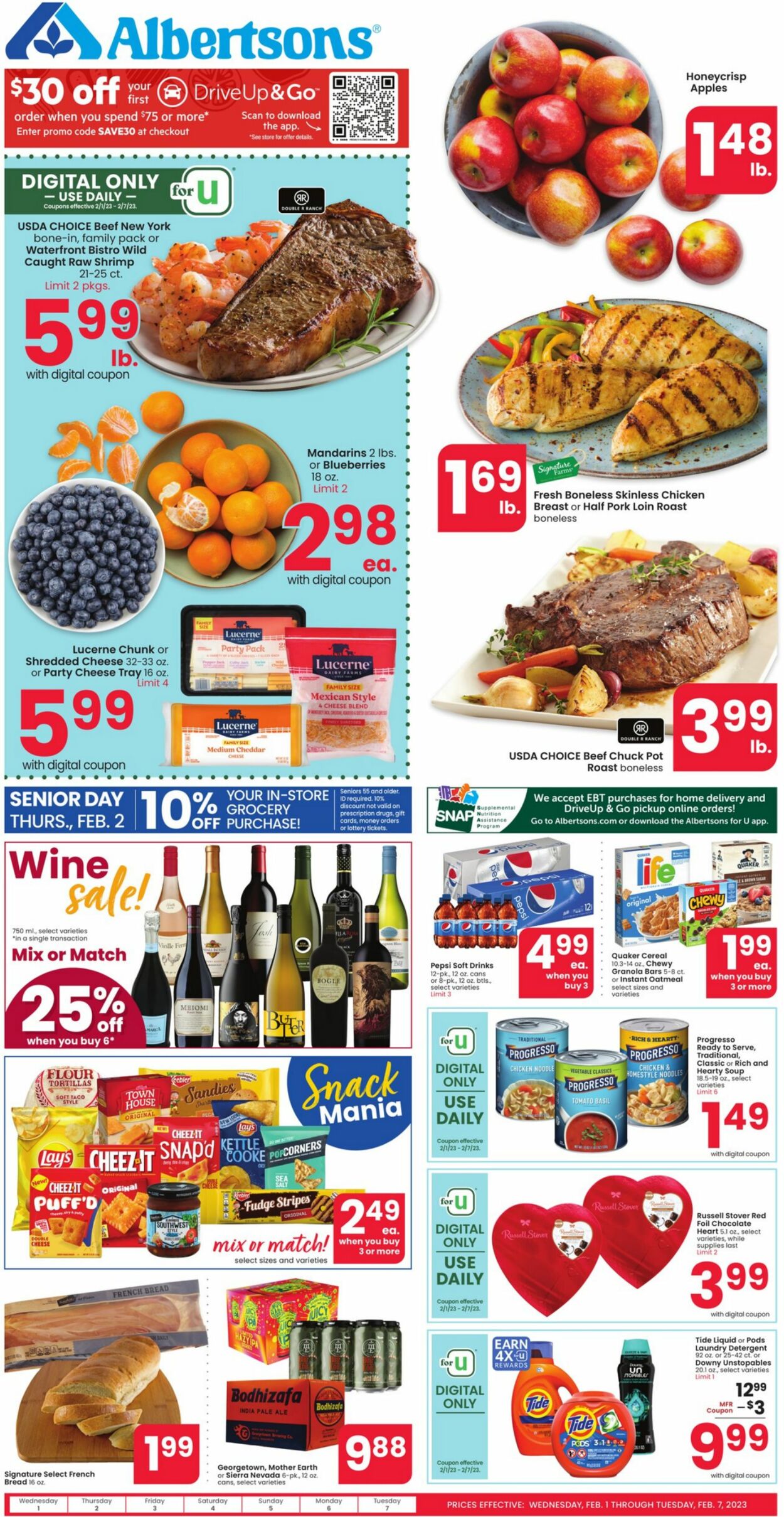 Catalogue Albertsons from 02/01/2023