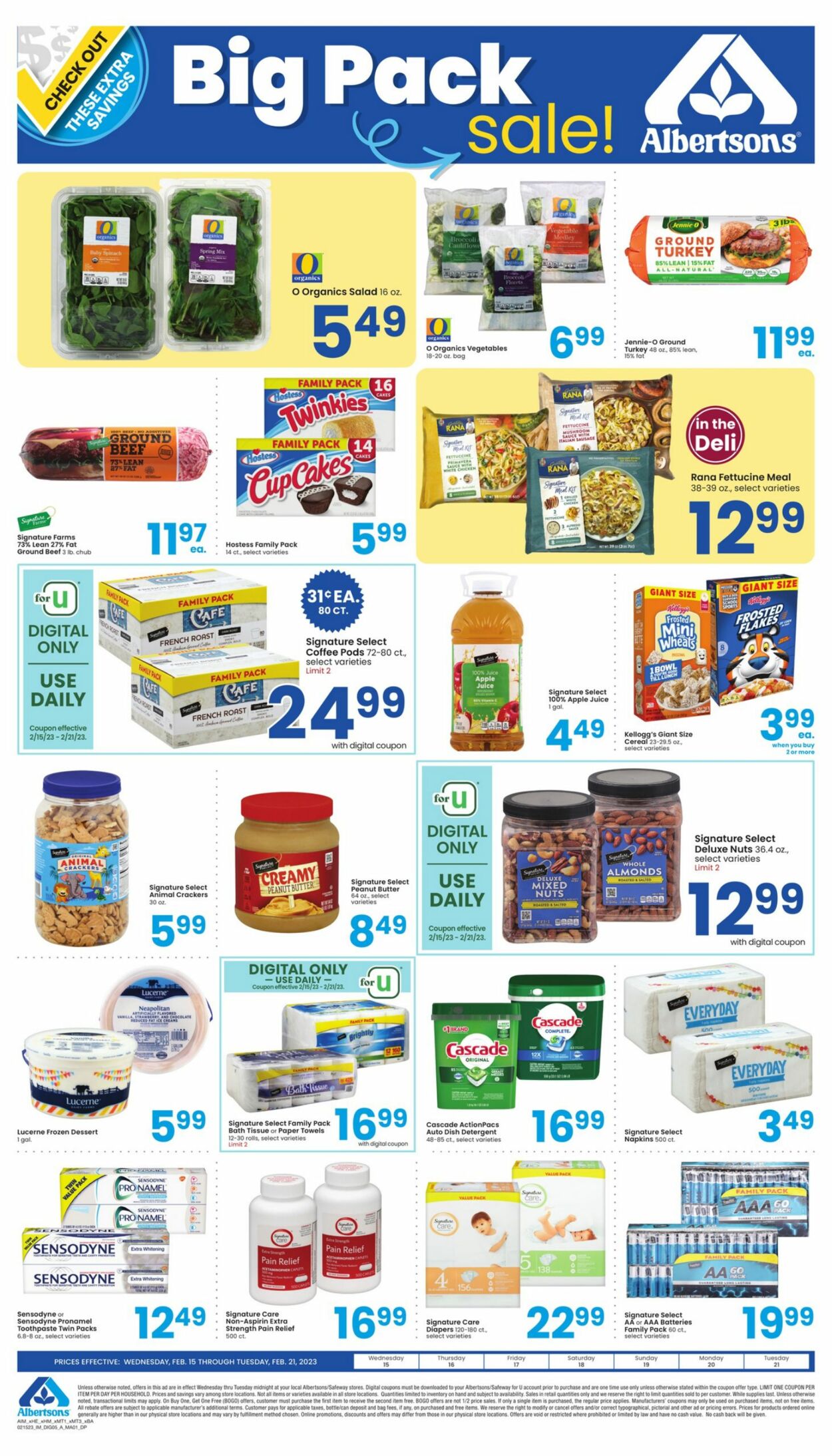 Catalogue Albertsons from 02/15/2023
