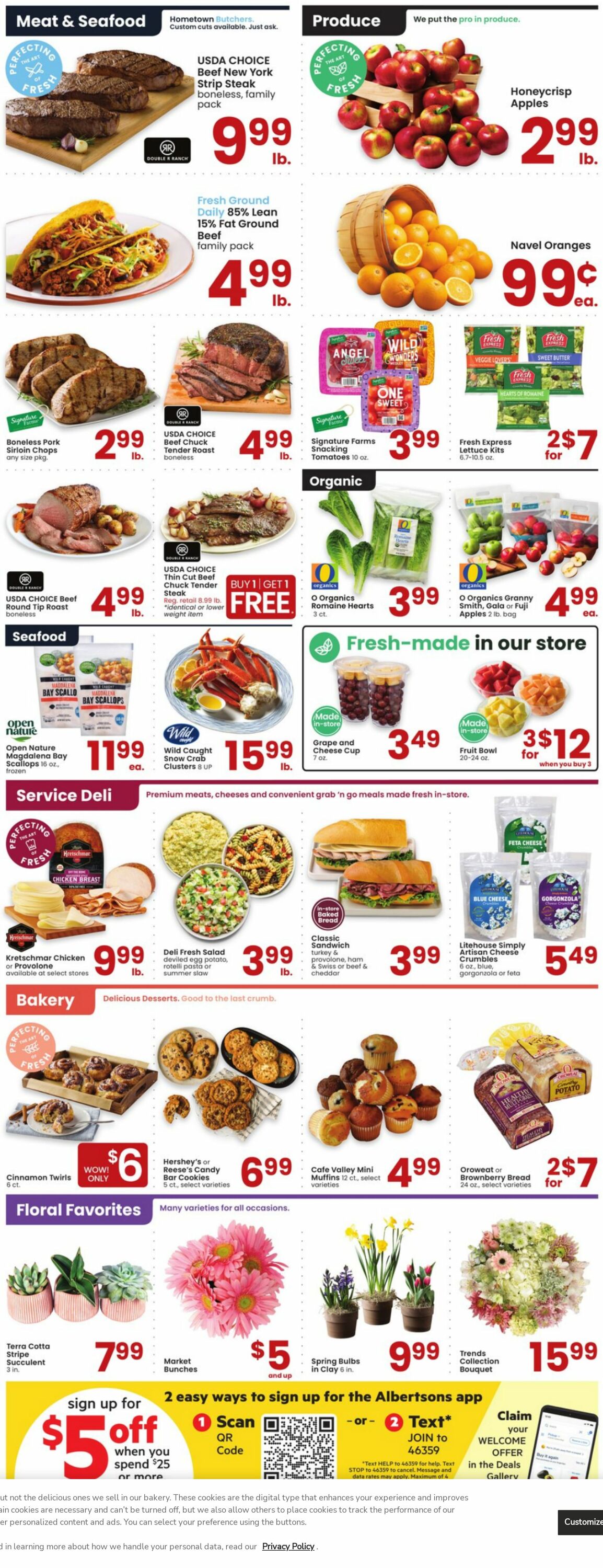 Catalogue Albertsons from 02/22/2023