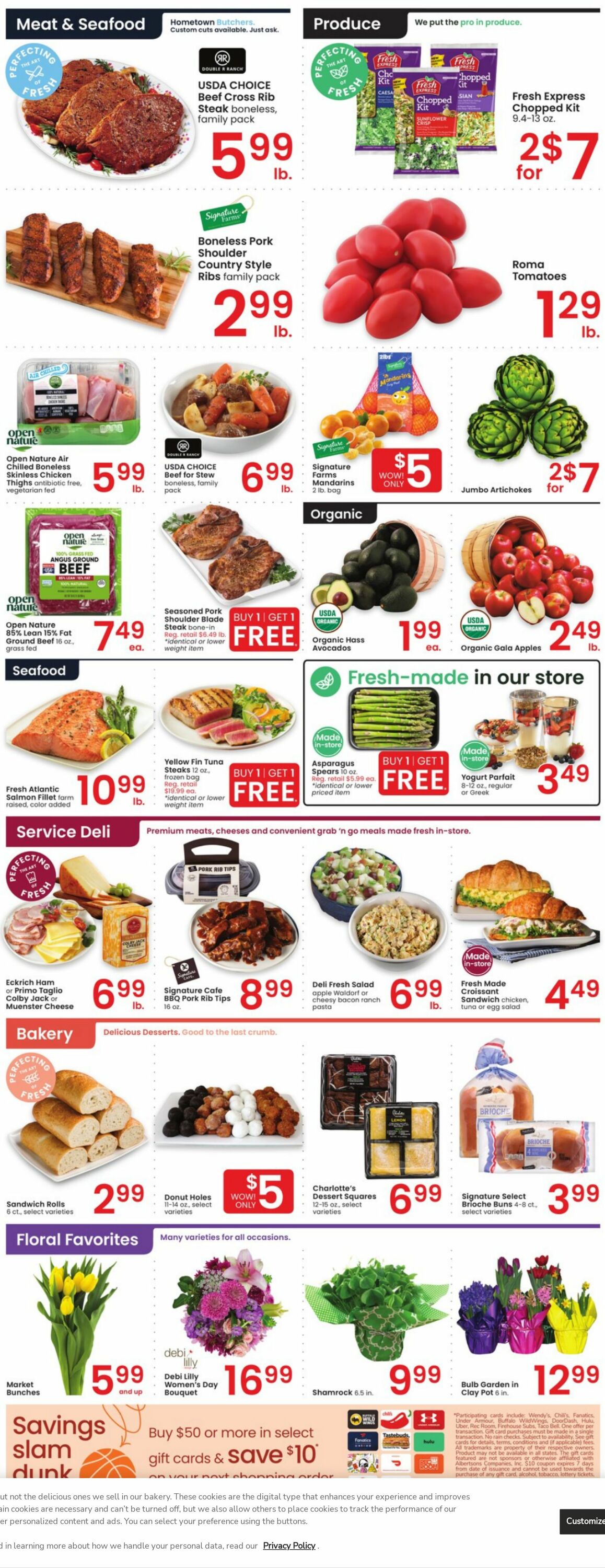 Catalogue Albertsons from 03/01/2023