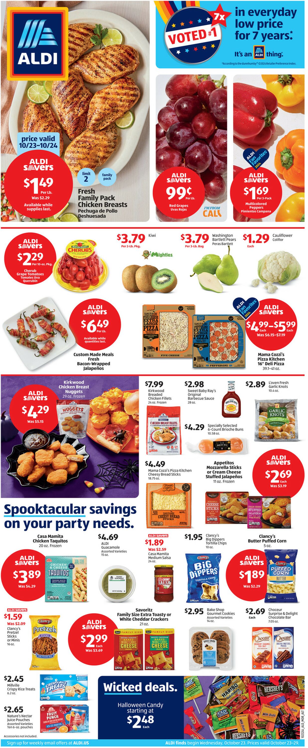 Catalogue ALDI from 10/23/2024