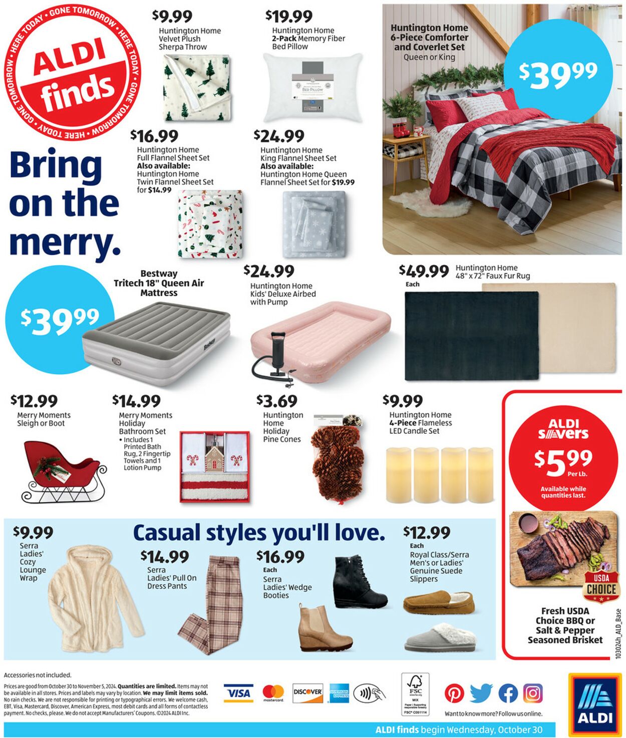 Catalogue ALDI from 10/30/2024