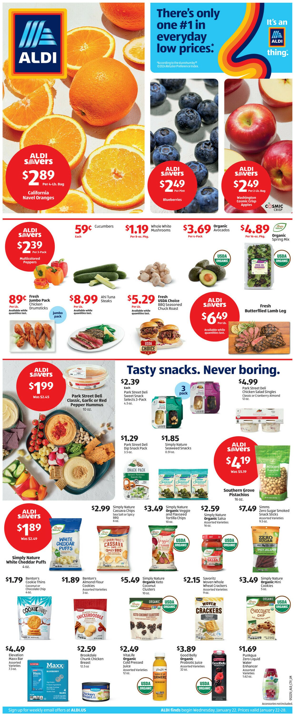 Catalogue ALDI - New York, NY from 01/22/2025