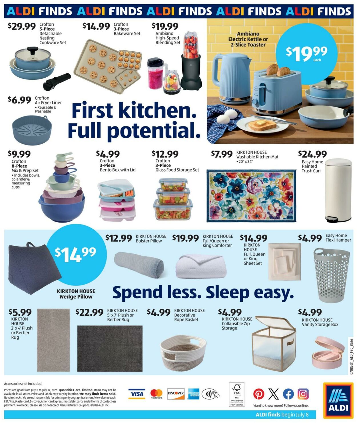 Catalogue ALDI from 07/08/2026