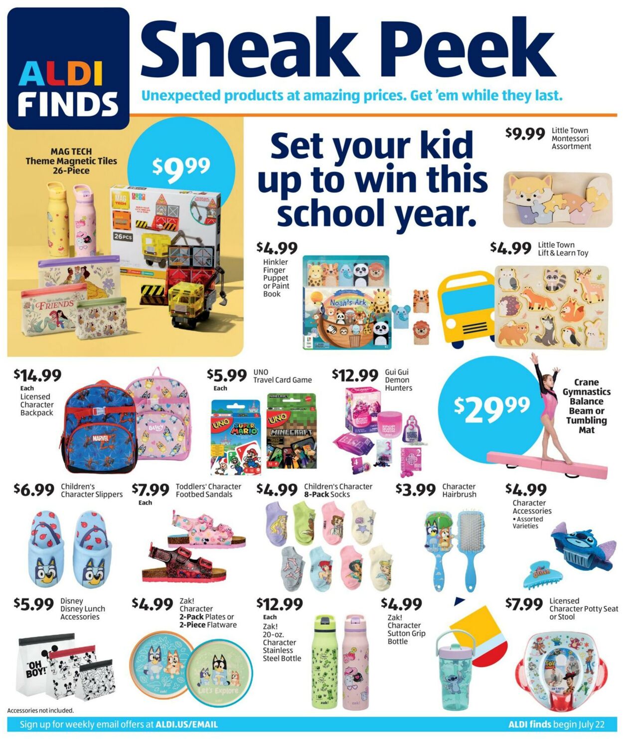 Catalogue ALDI from 07/22/2026