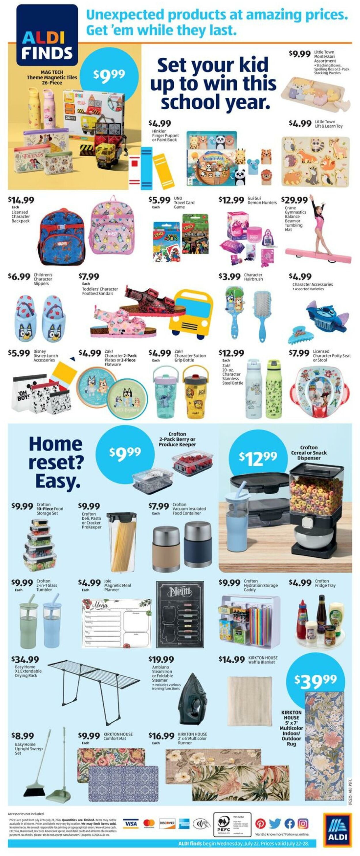 Catalogue ALDI from 07/22/2026