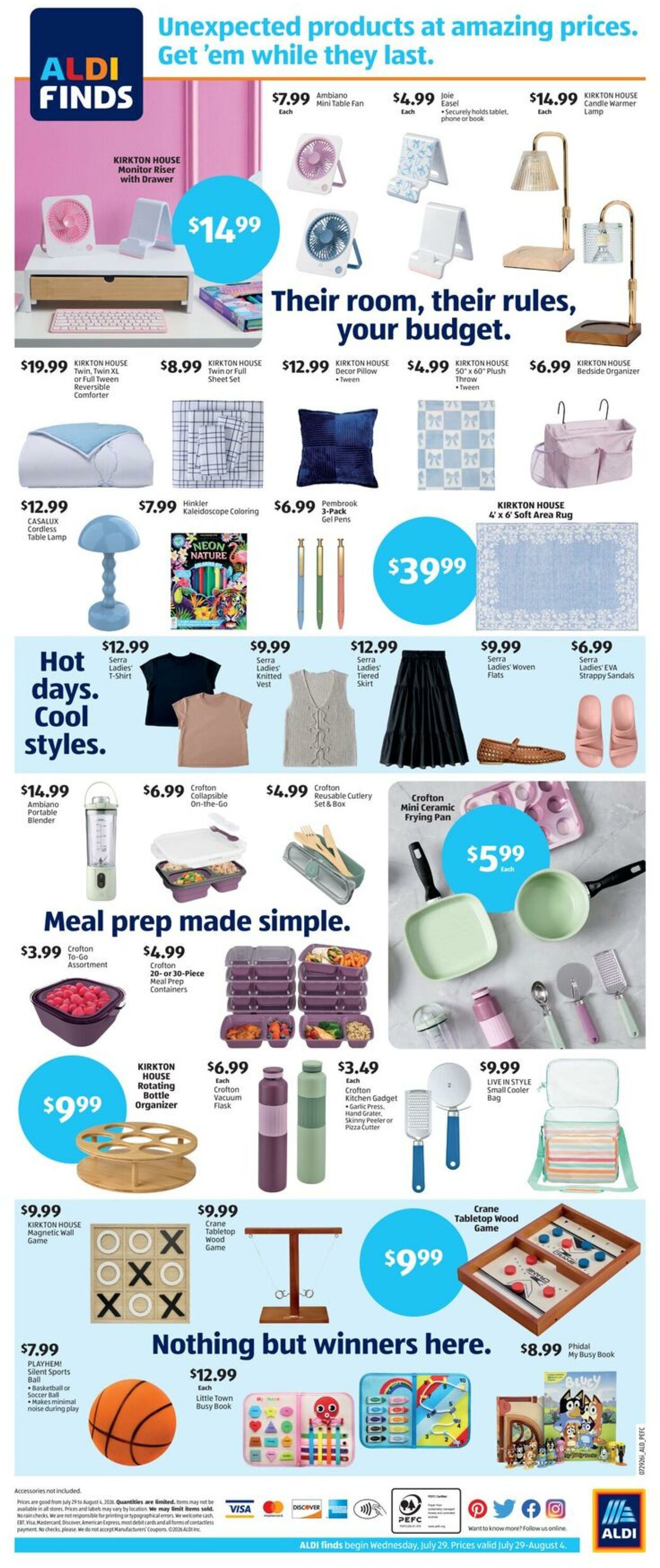 Catalogue ALDI from 07/29/2026
