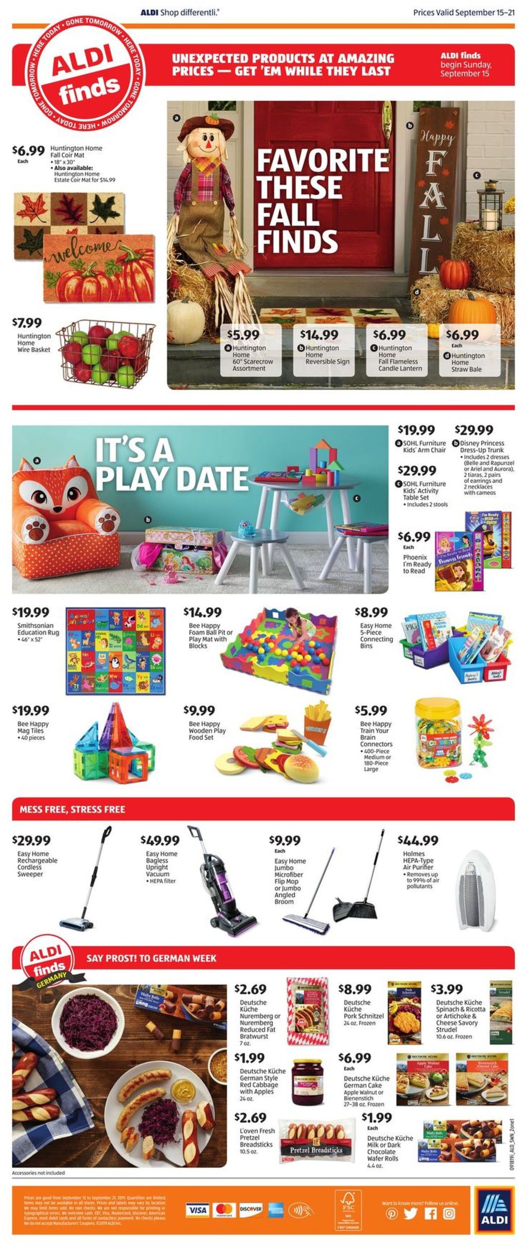 Catalogue ALDI from 09/15/2019
