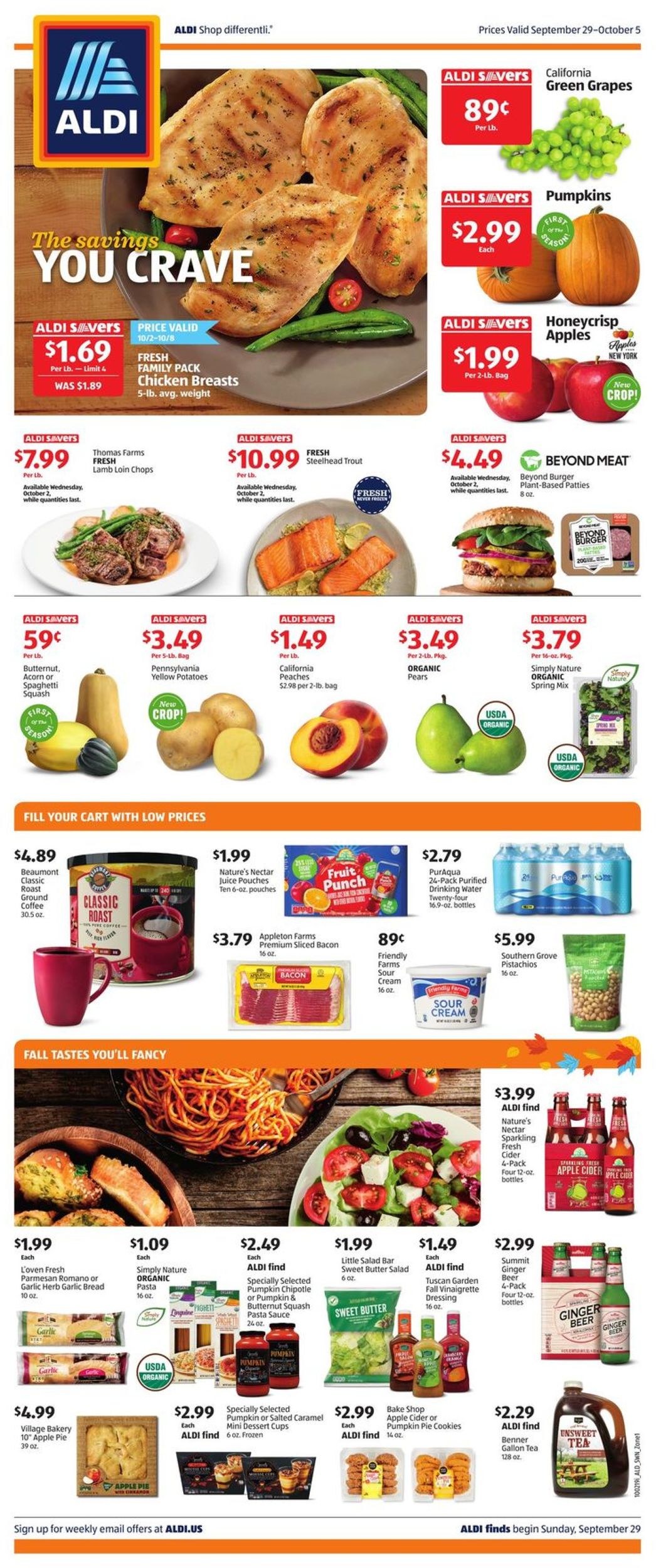 Catalogue ALDI from 09/29/2019