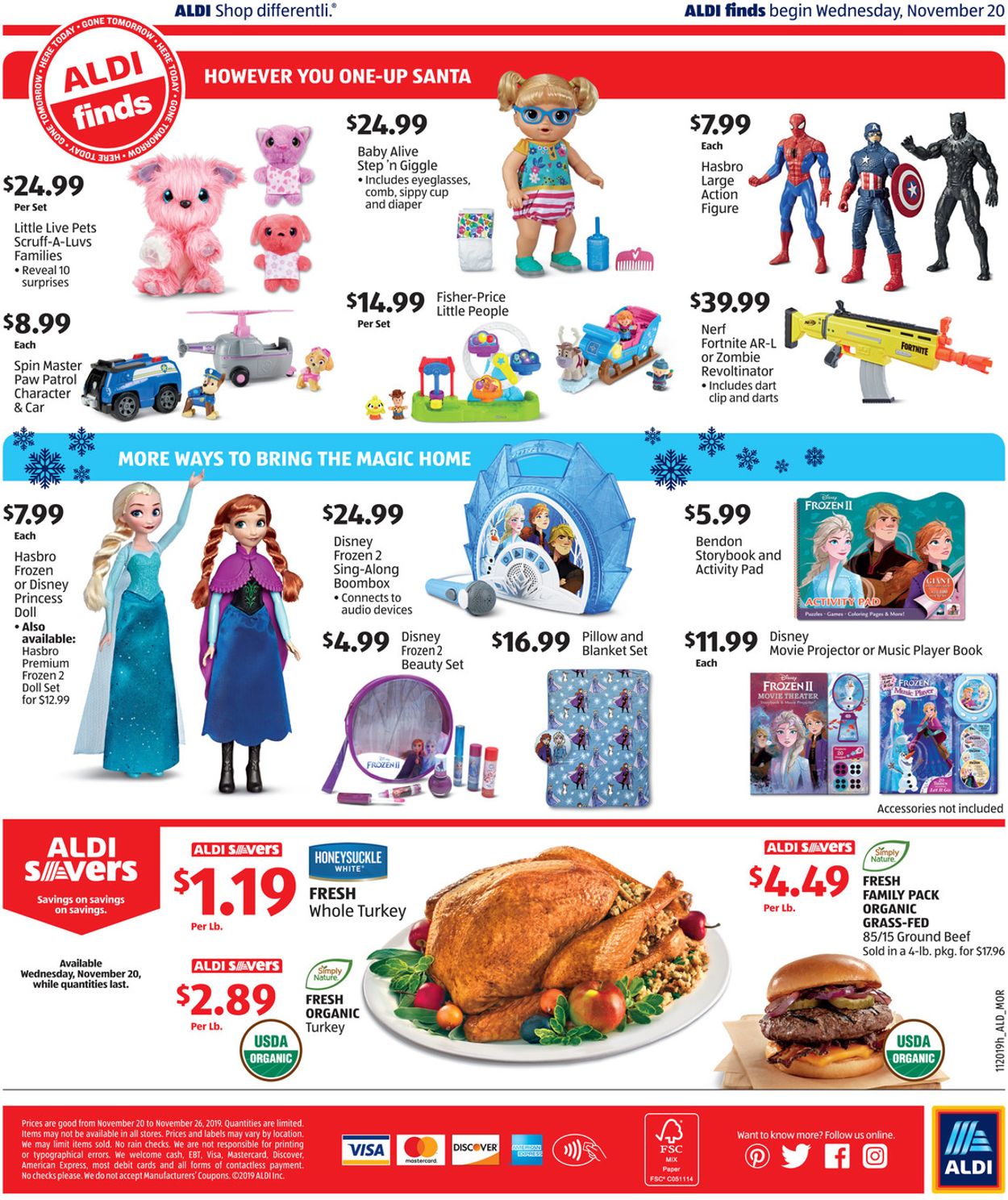 Catalogue ALDI from 11/20/2019