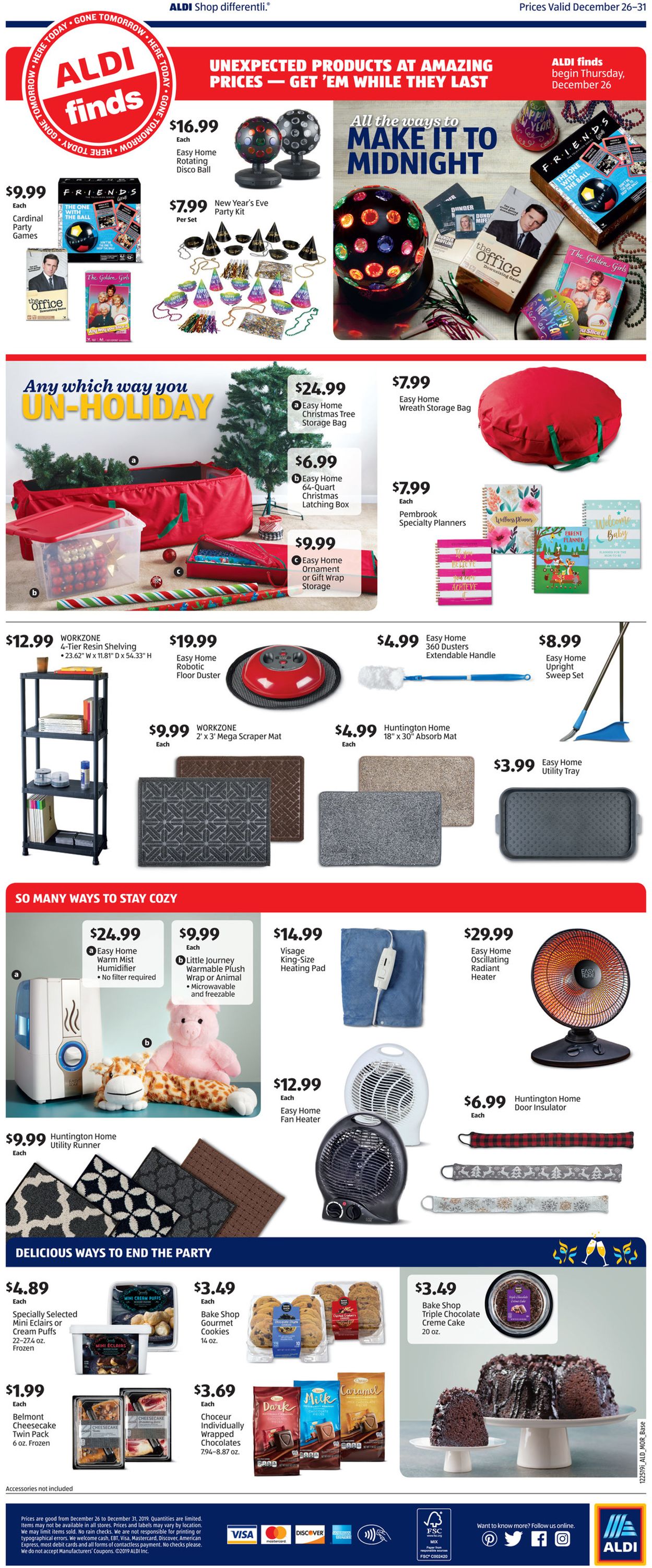 Catalogue ALDI - New Year's Ad 2019/2020 from 12/26/2019