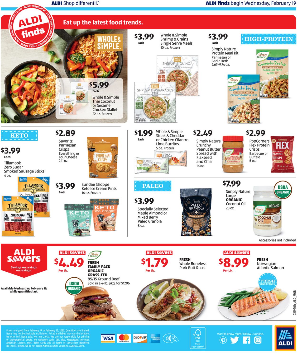 Catalogue ALDI from 02/19/2020
