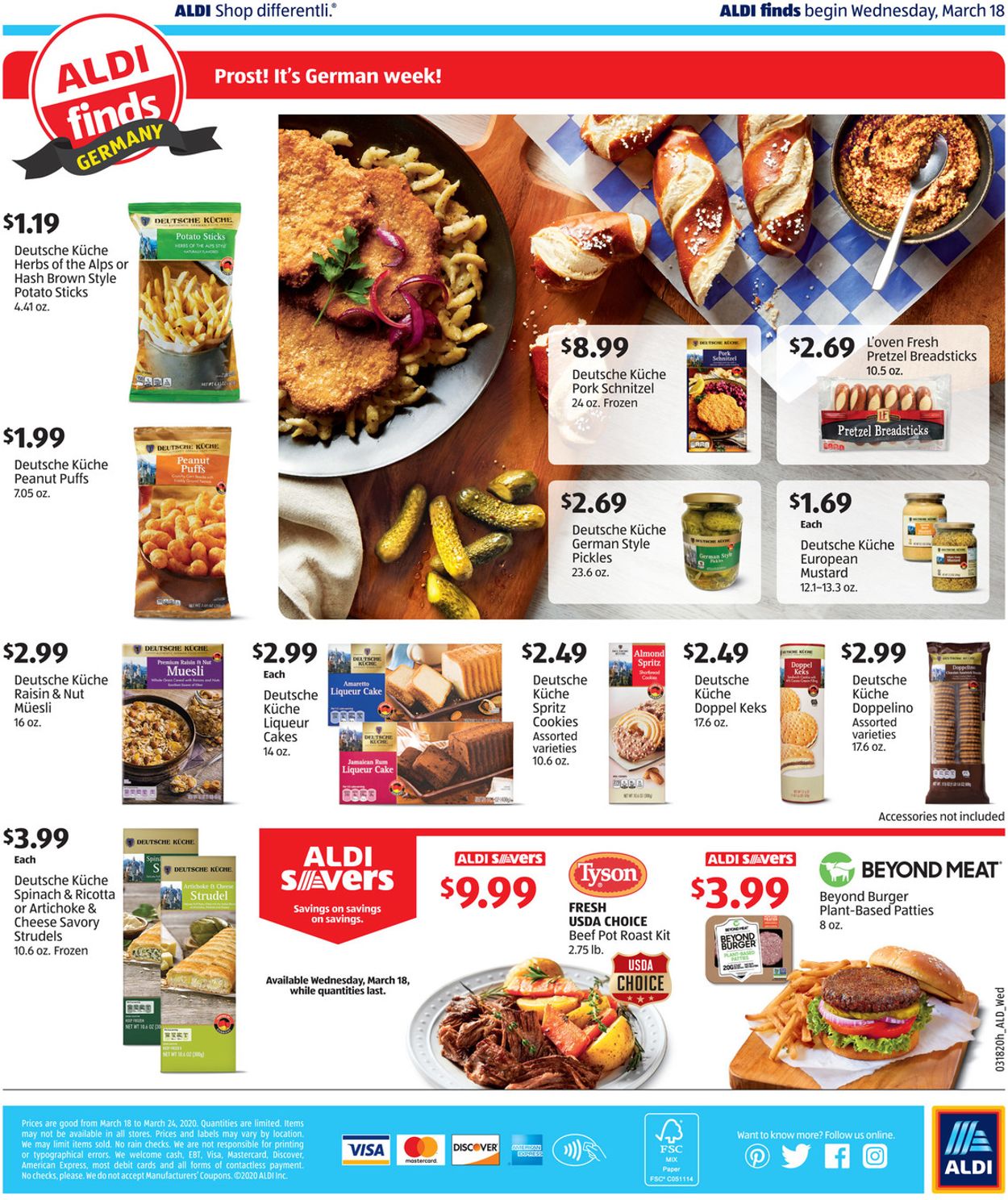 Catalogue ALDI from 03/18/2020