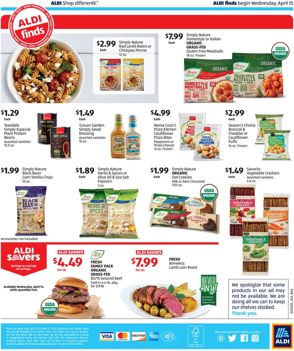 Catalogue ALDI from 04/15/2020