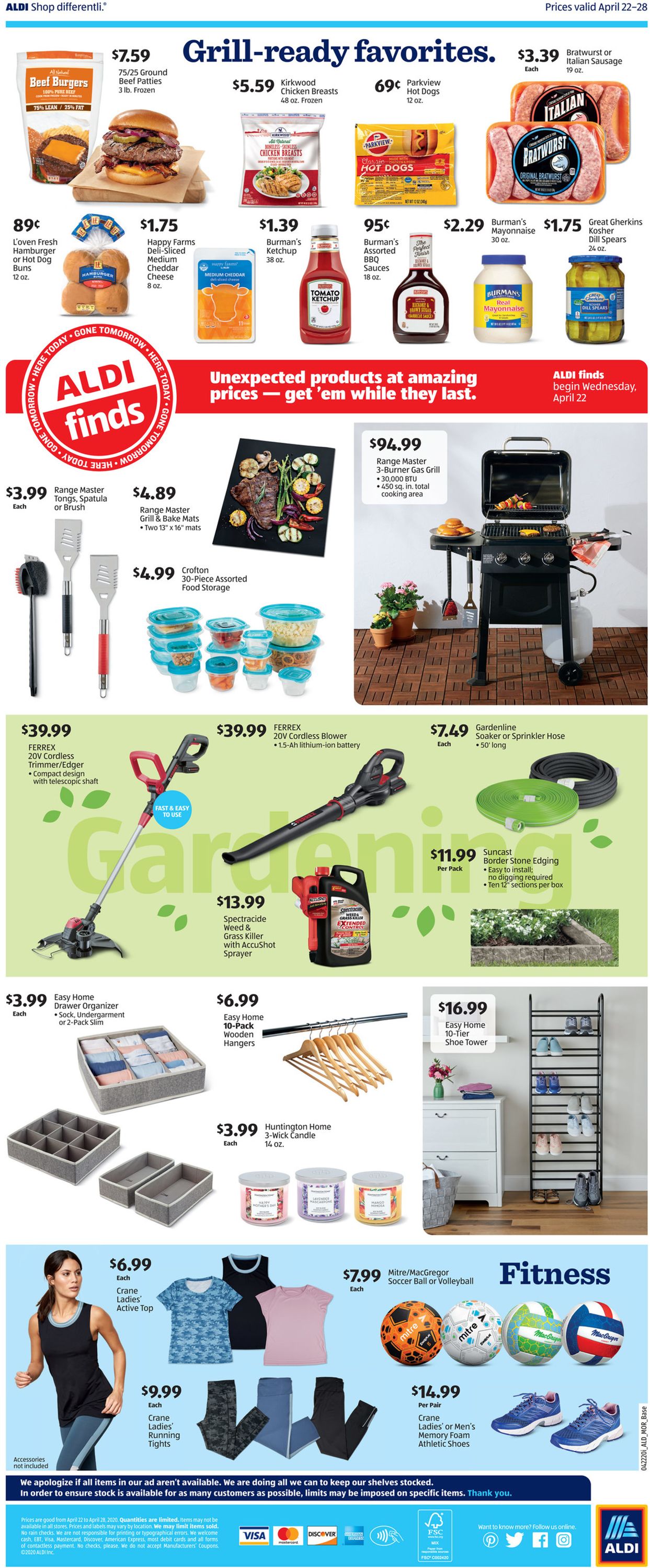Catalogue ALDI from 04/22/2020
